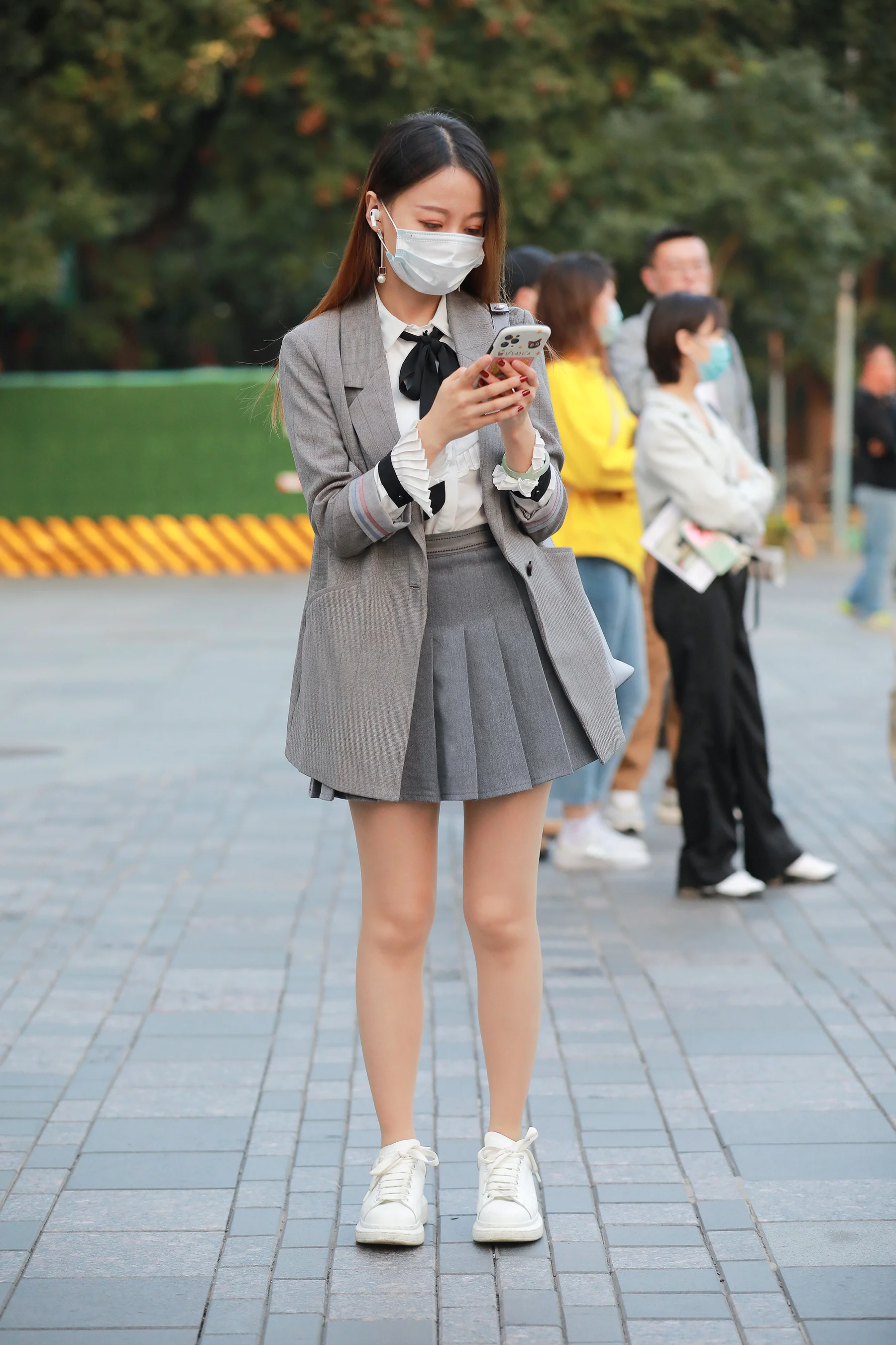 四九城嘎子街拍作品 – 肉丝漂亮小姐姐 写真 - 爱照片