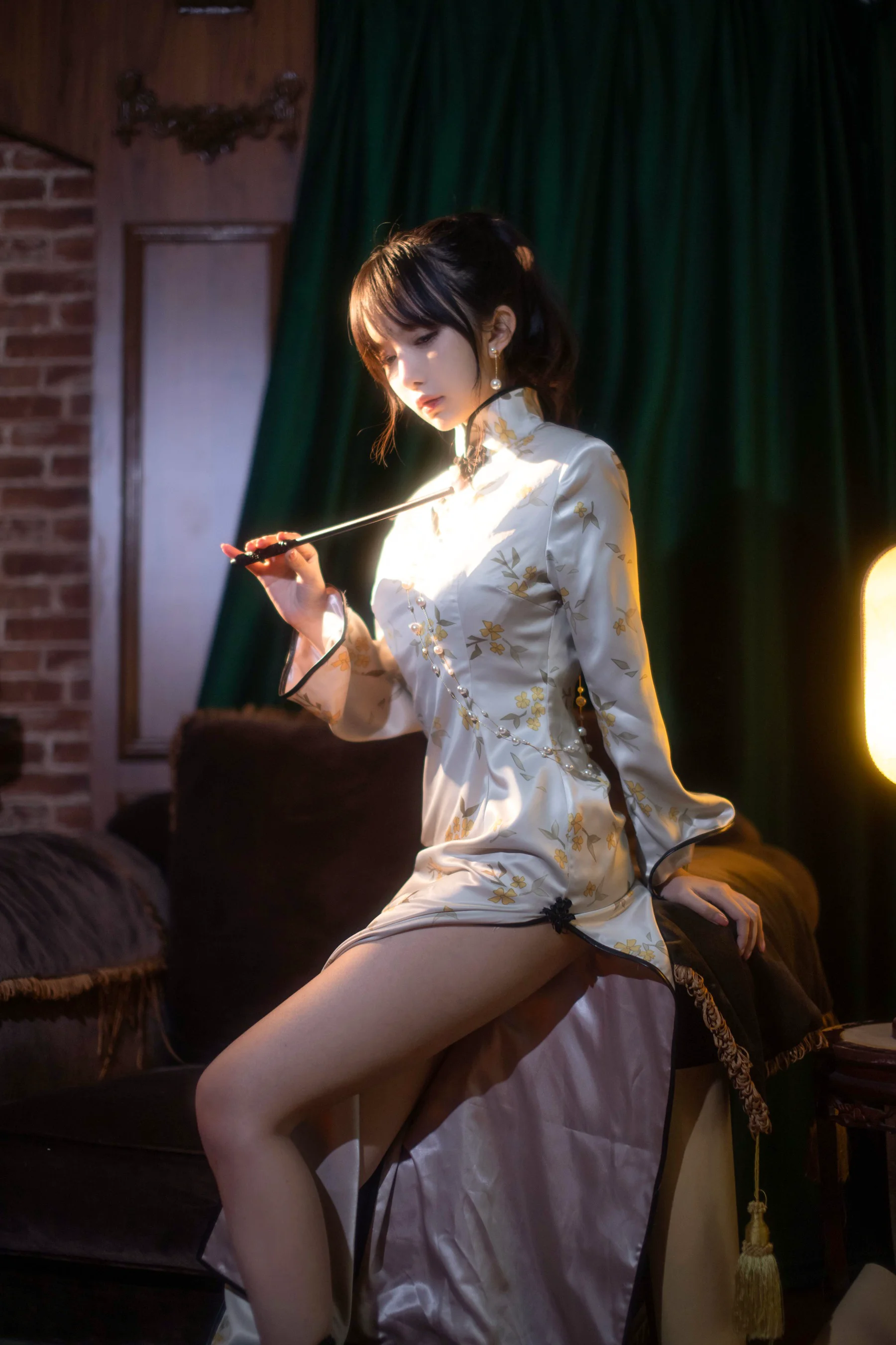 Shika小鹿鹿 – 中秋旗袍 - 爱照片