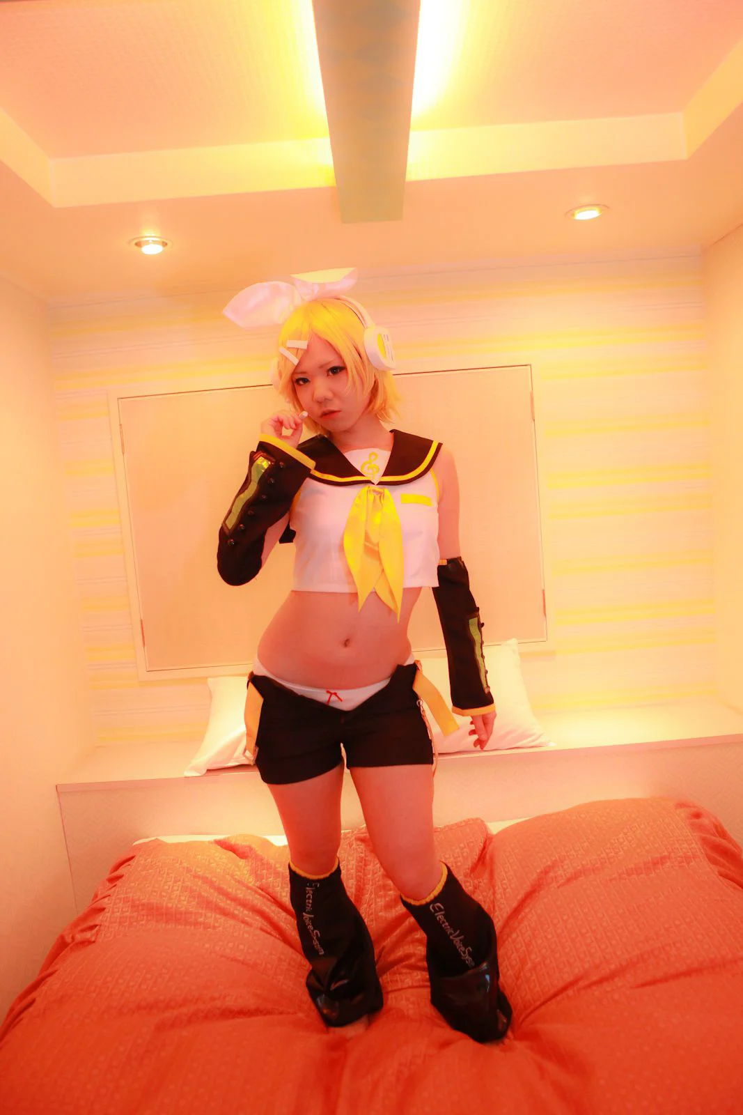 田中まな《VOCALOID》鏡音リン [Cosplay Channel] 写真集 - 爱照片