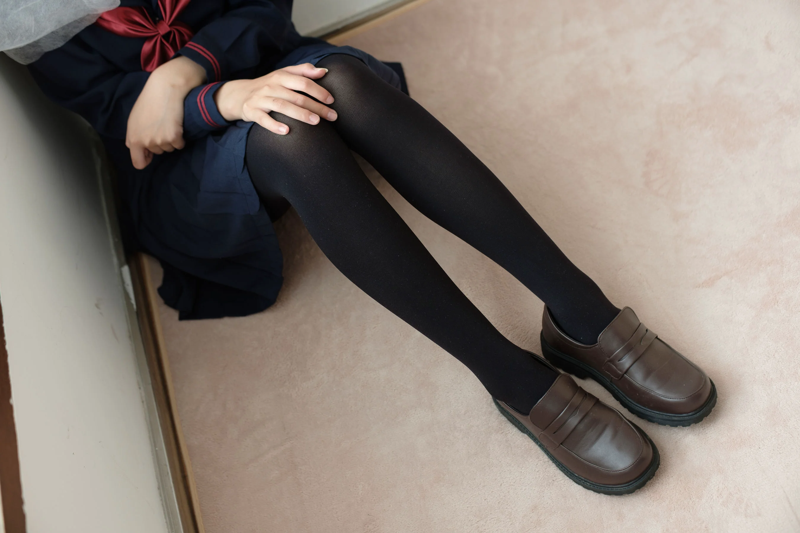 JK校服黑丝少女 [森萝财团] [BETA-024] 写真集 - 爱照片