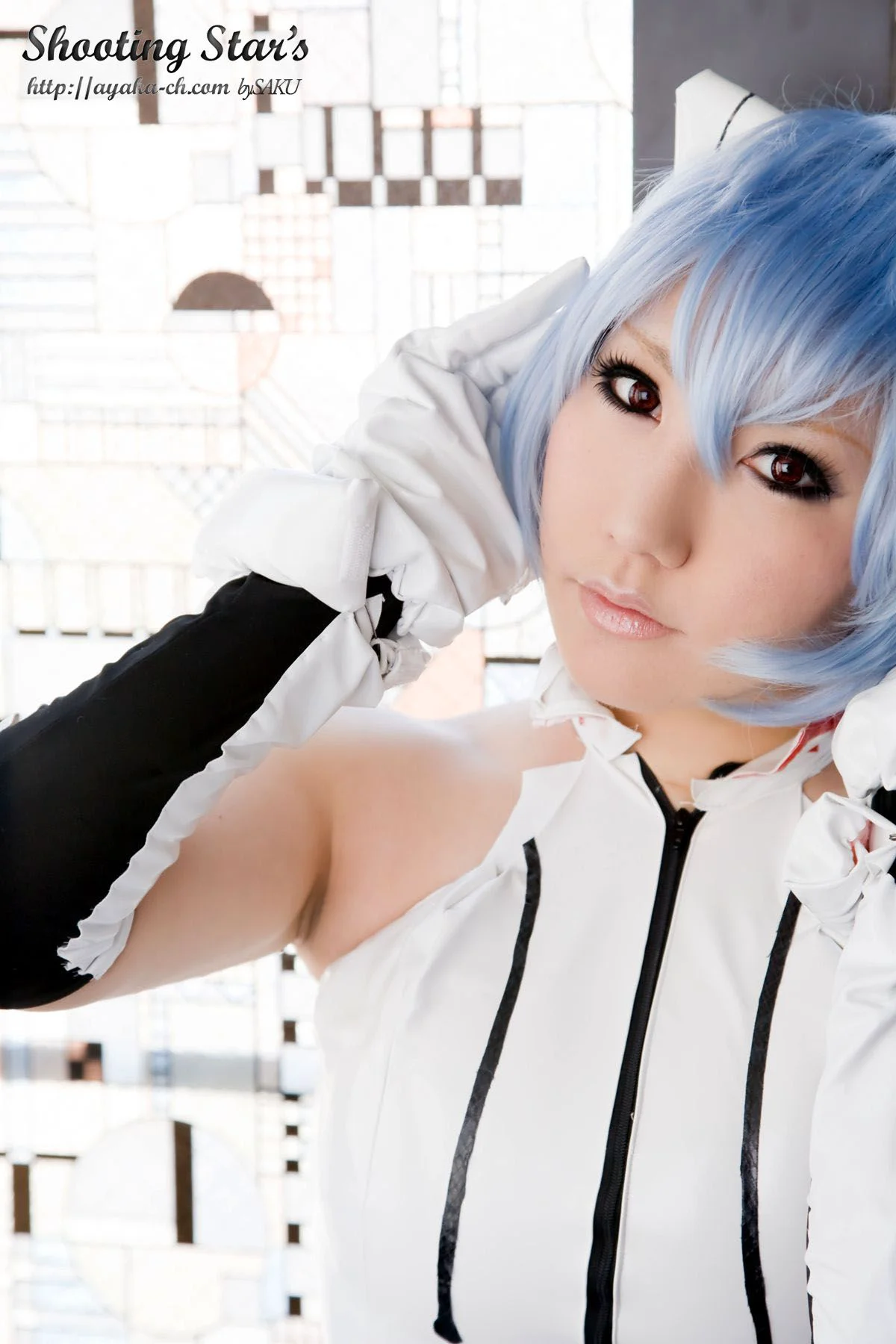 绫香 (Saku サク)  《新世紀エヴァンゲリオン》Rei Ayanami 写真集 - 爱照片