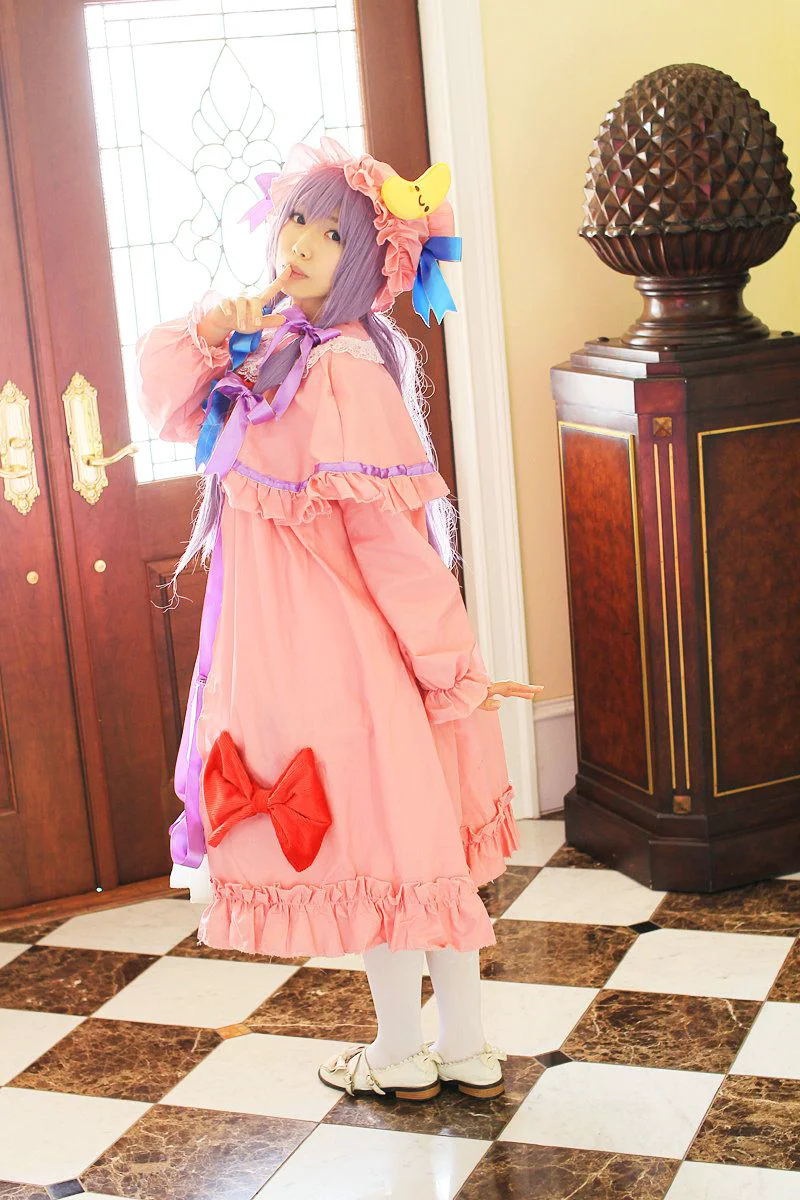 天使みゅ (Tenshi Myu) 《東方Project》Patchouli Knowledge 2  [Sugar Myuku] 写真集 - 爱照片