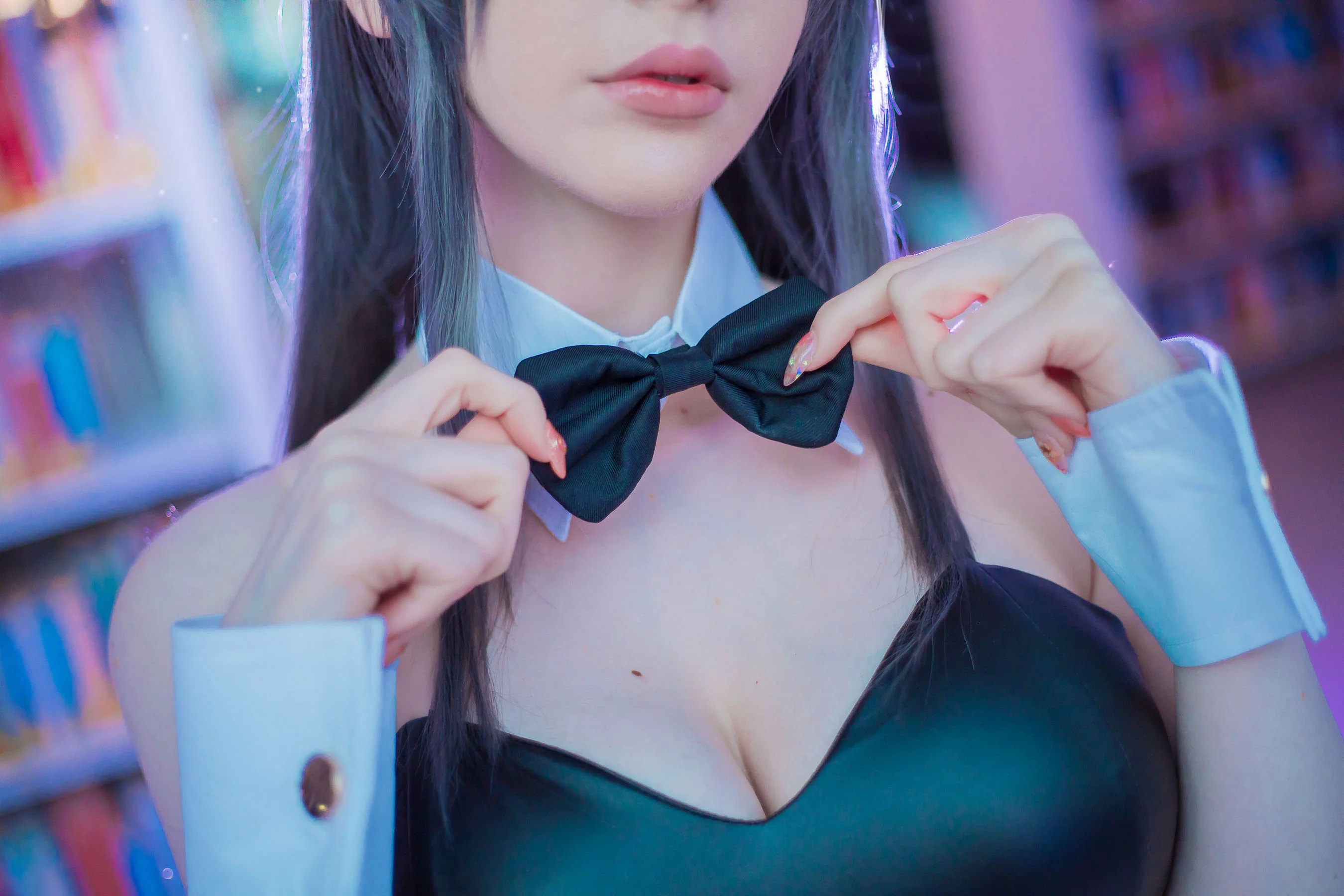 国外COS美女SayaTheFox 《麻衣学姐》 写真集 - 爱照片