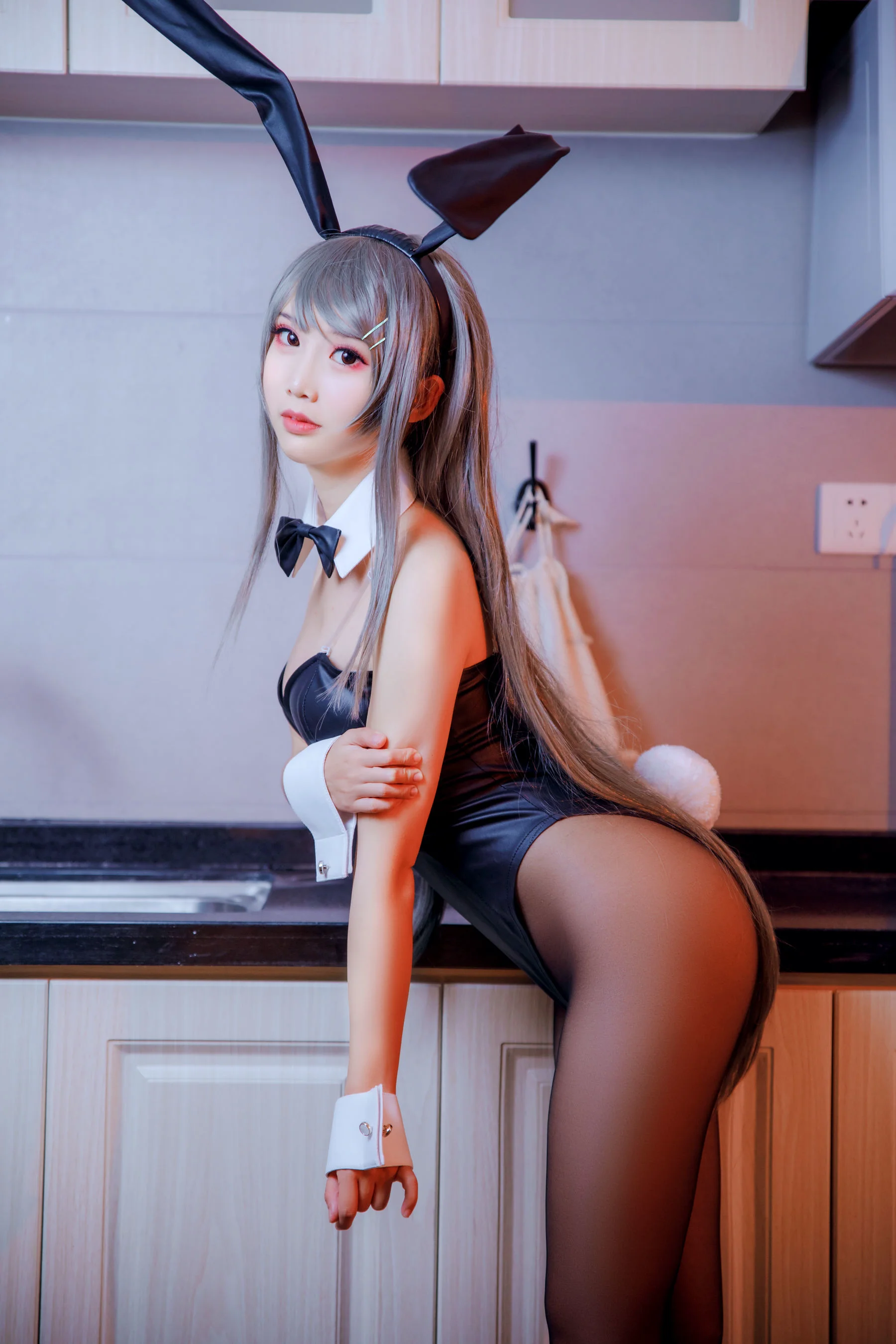 可爱人气Coser面饼仙儿 《麻衣学姐》 写真集 - 爱照片