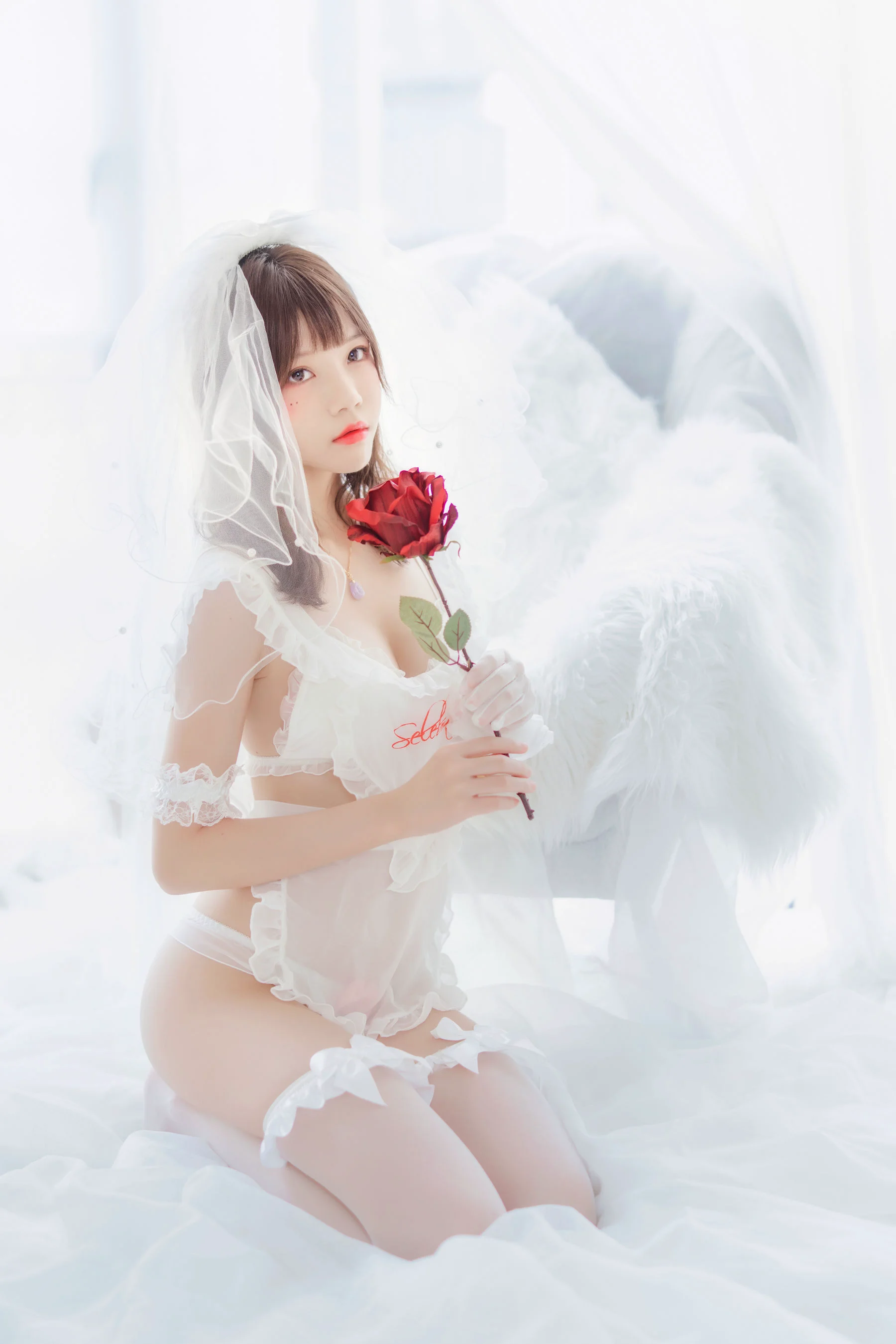 桜桃喵 《轻纱02》 写真集 - 爱照片