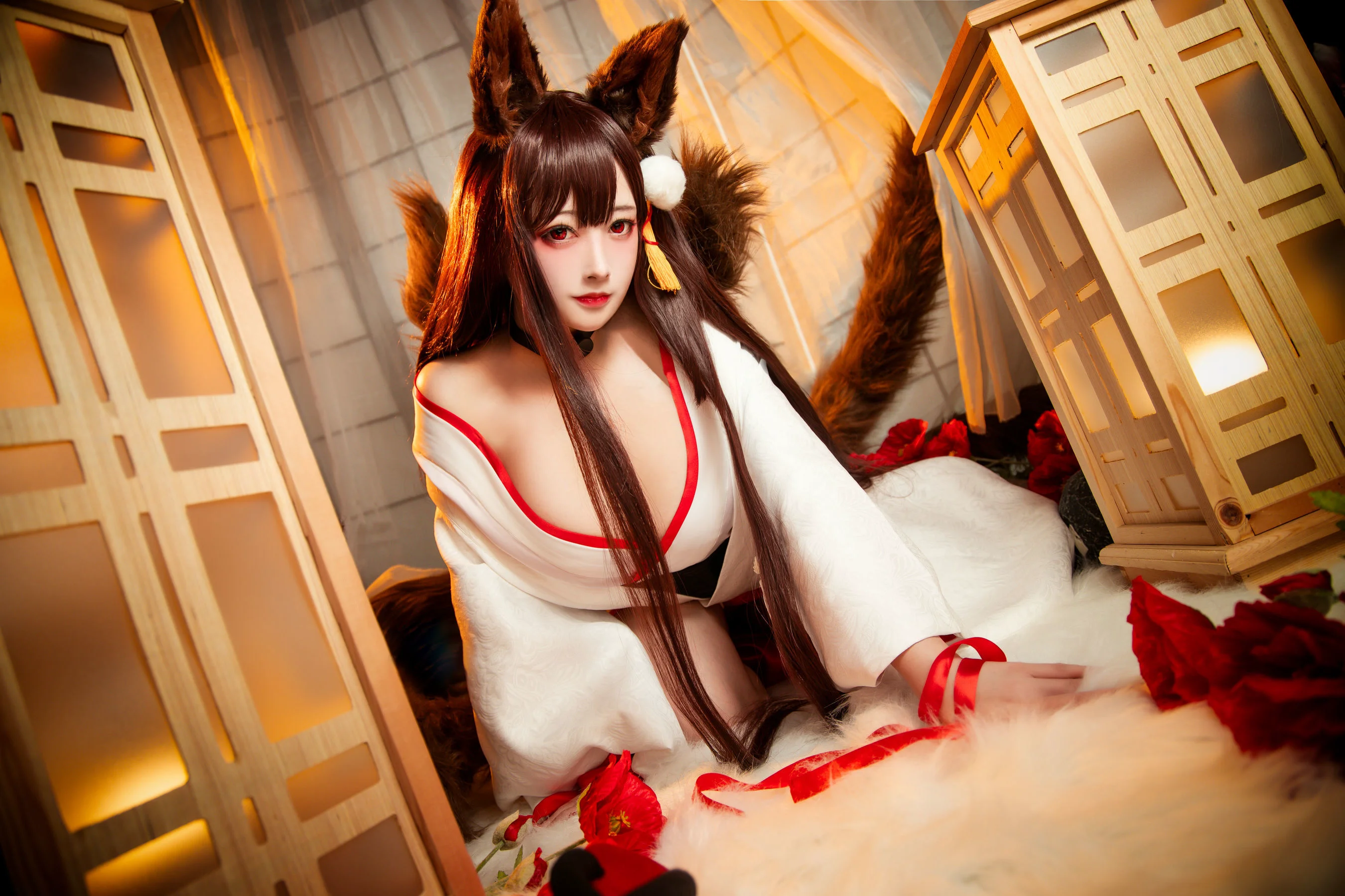 [网红COSER] 念念_D – 赤城 白 无垢 写真集 - 爱照片