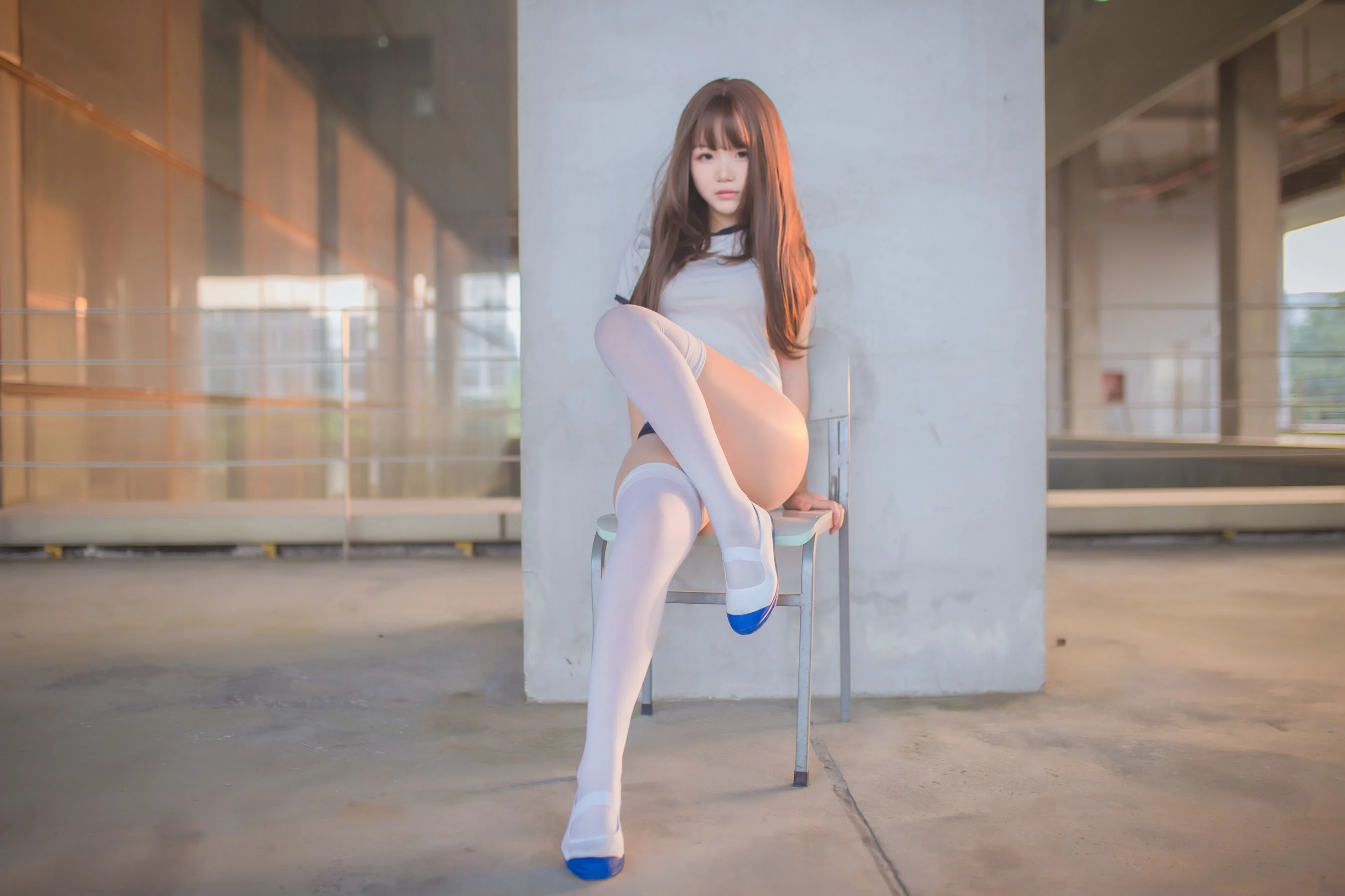 Yoko宅夏Cos 《白丝捆绑》 [萝莉COS] 写真集 - 爱照片