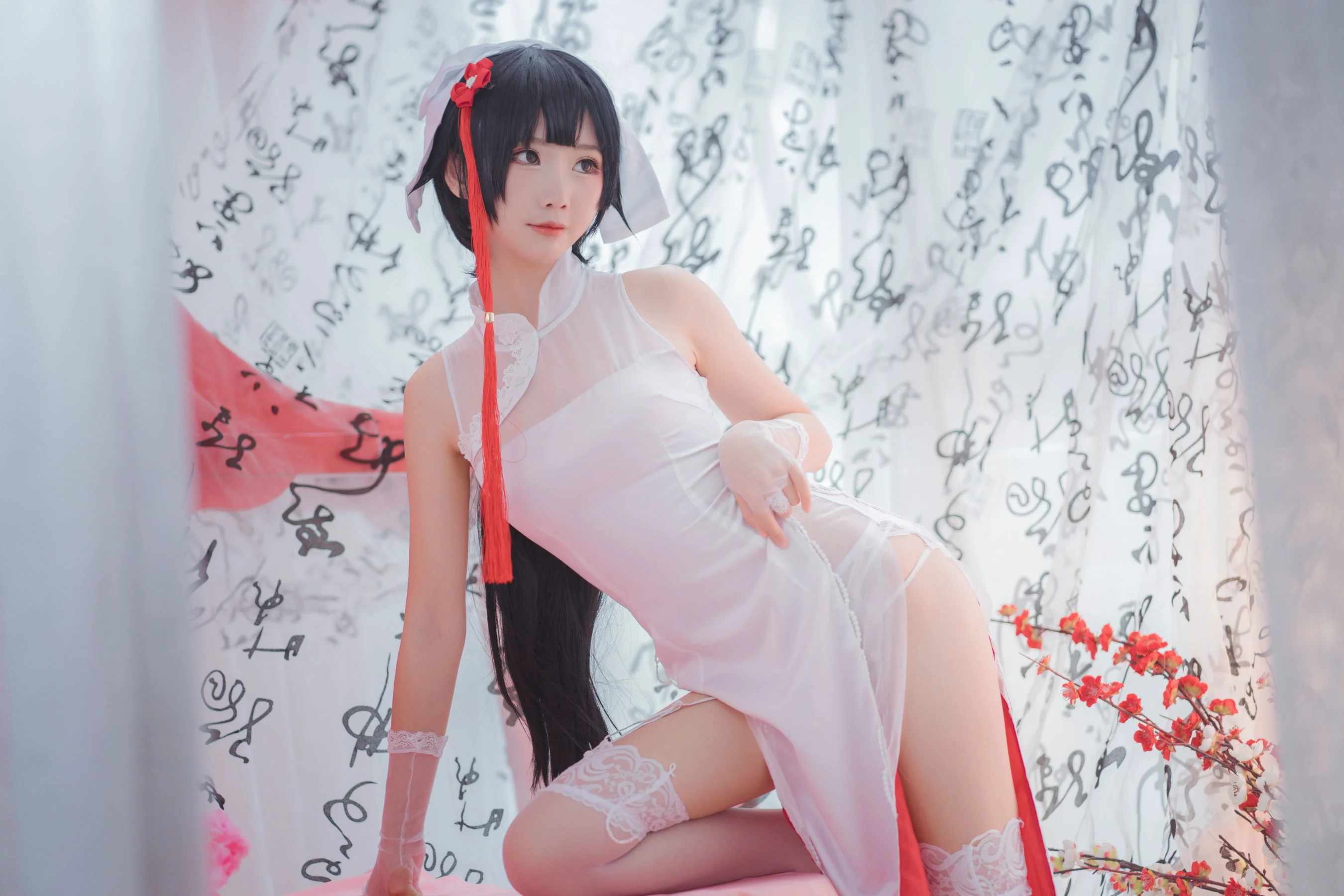 面饼仙儿《高雄旗袍》 [萝莉COS] 写真集 - 爱照片