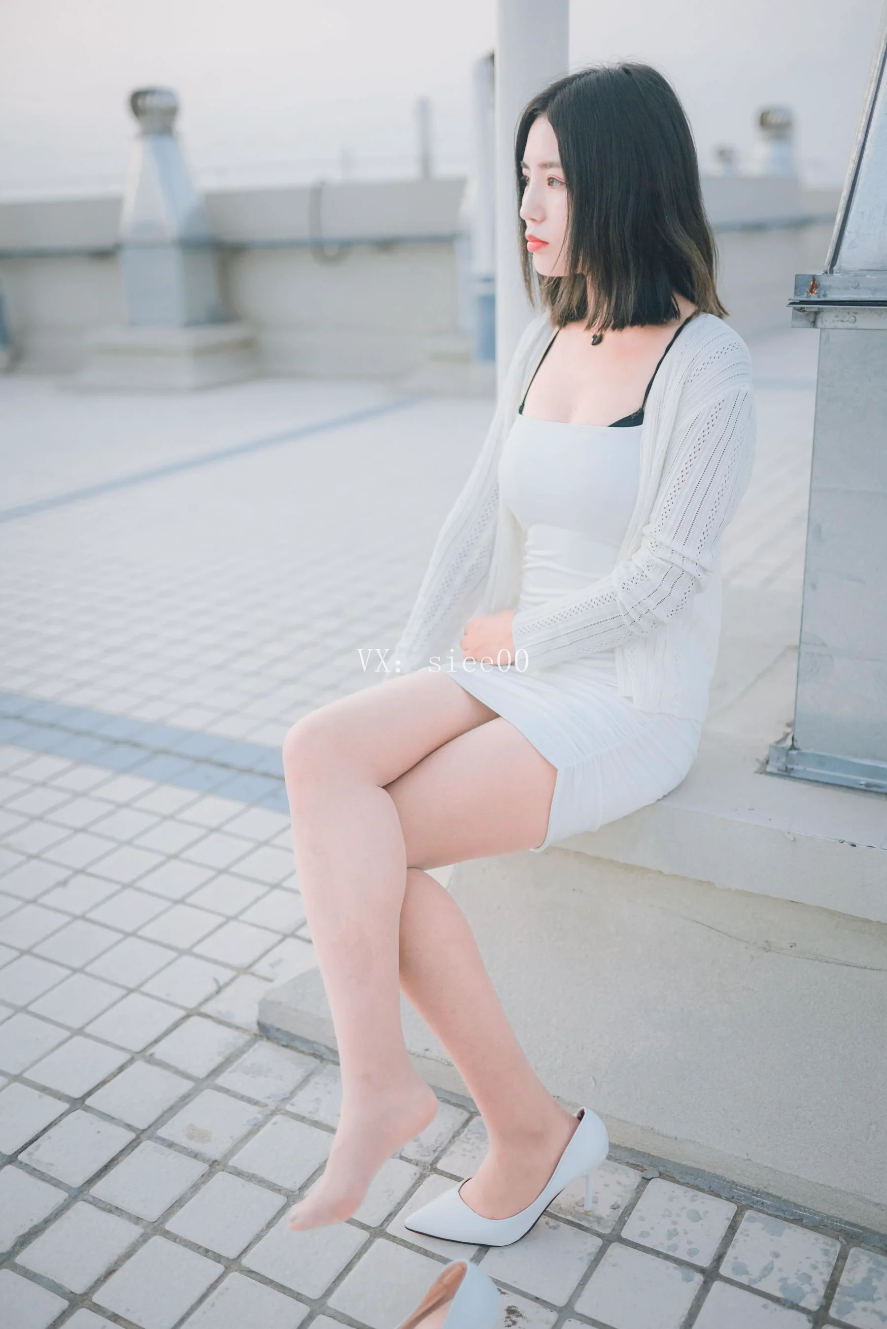 文文 《给我一片蓝》 [丝意SIEE] 写真集 - 爱照片
