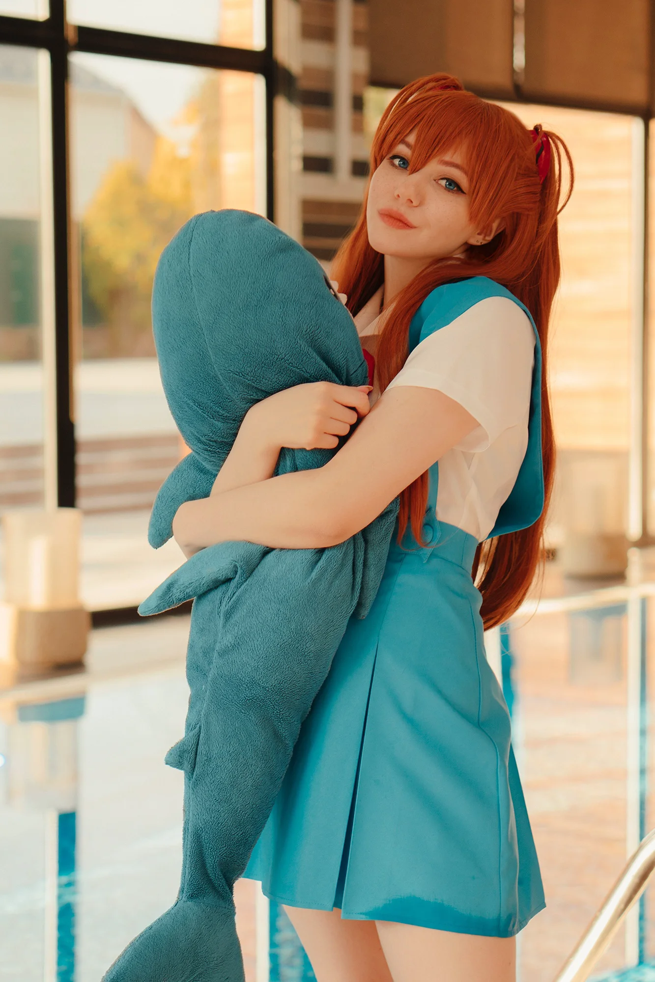 [ДарьяМезенцева] Alina Becker – Evangelion. Asuka. Swimming pool - 爱照片