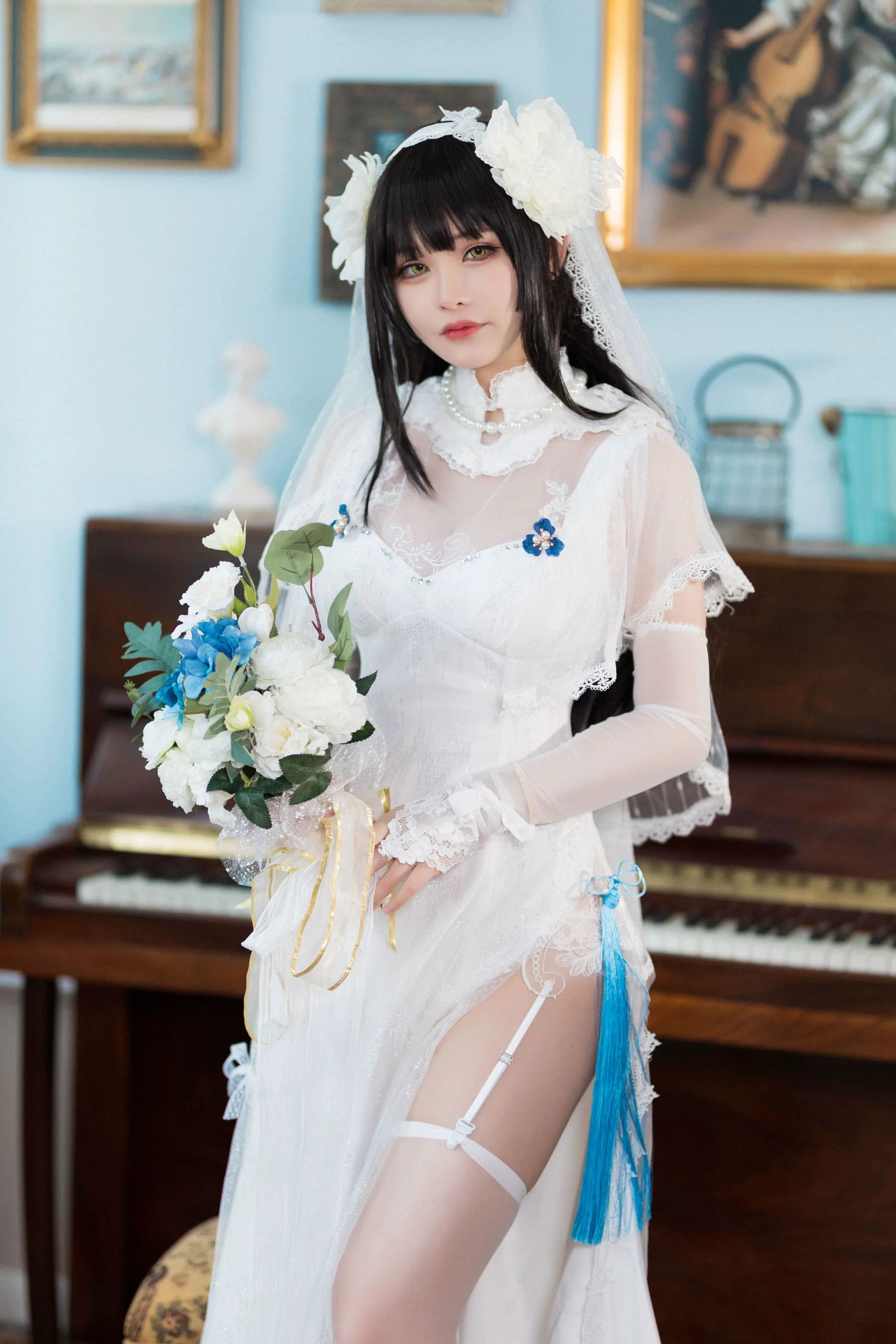 [福利COS] 前羽_rr – 燕尔新婚 - 爱照片
