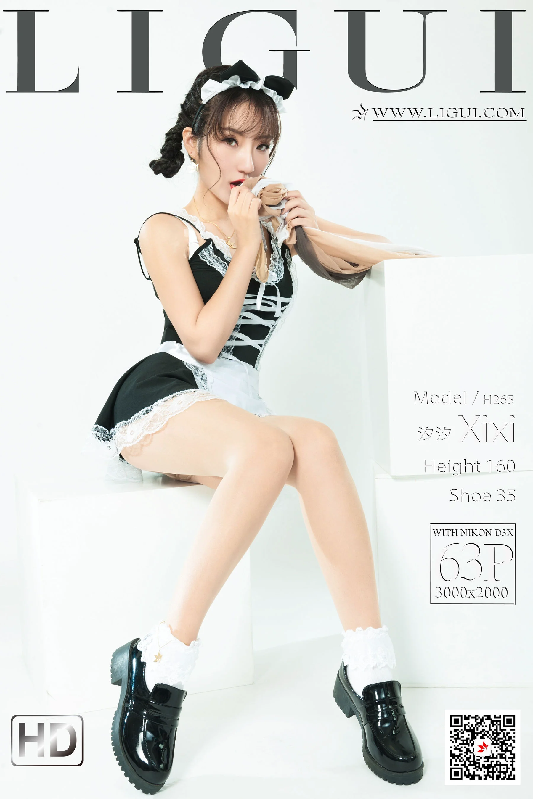 [丽柜Ligui] 网络丽人 Model 汐汐 《香品丝滑》 - 爱照片