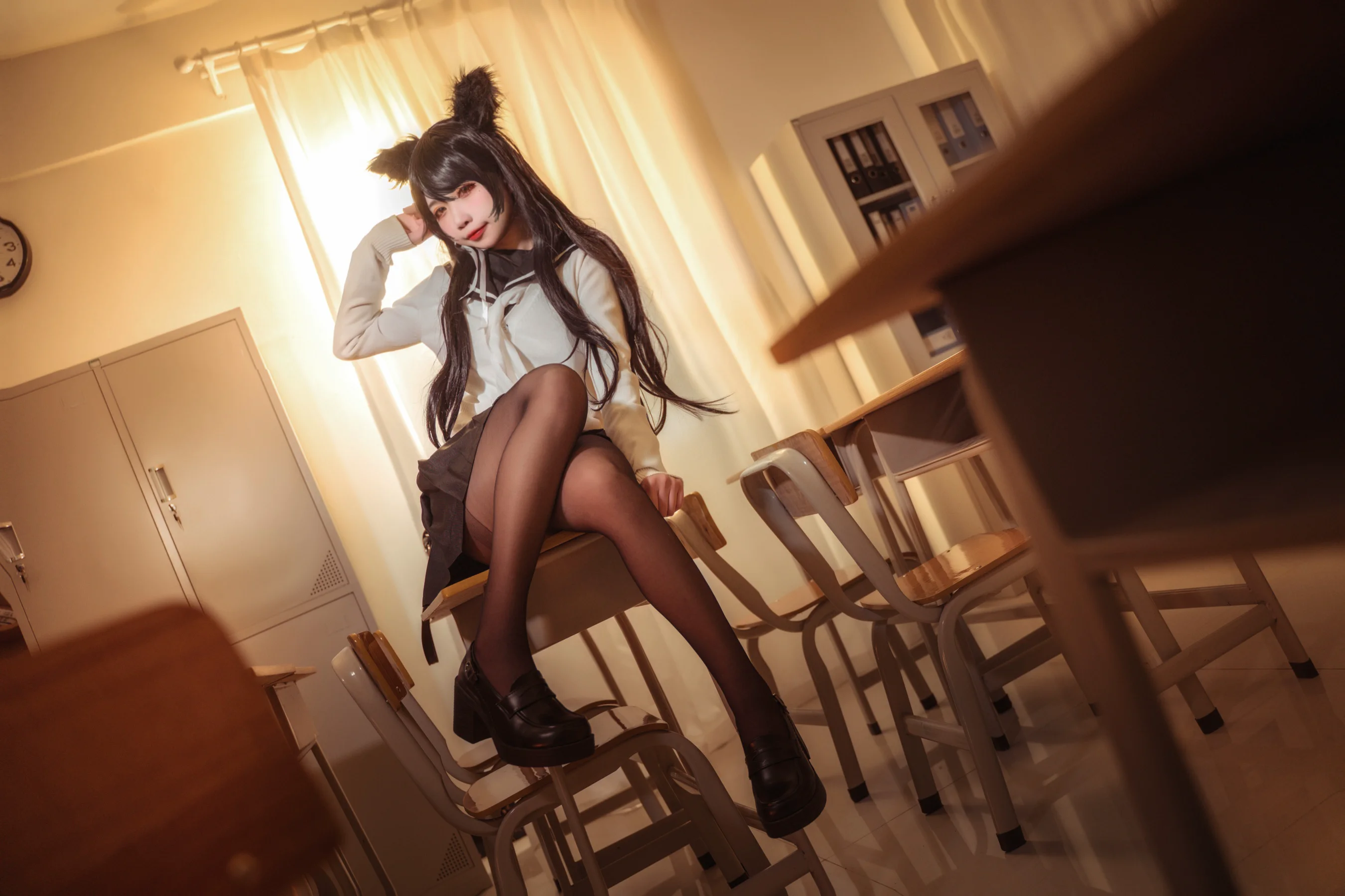 贞子蜜桃 – 碧蓝航线 爱宕高雄制服 - 爱照片