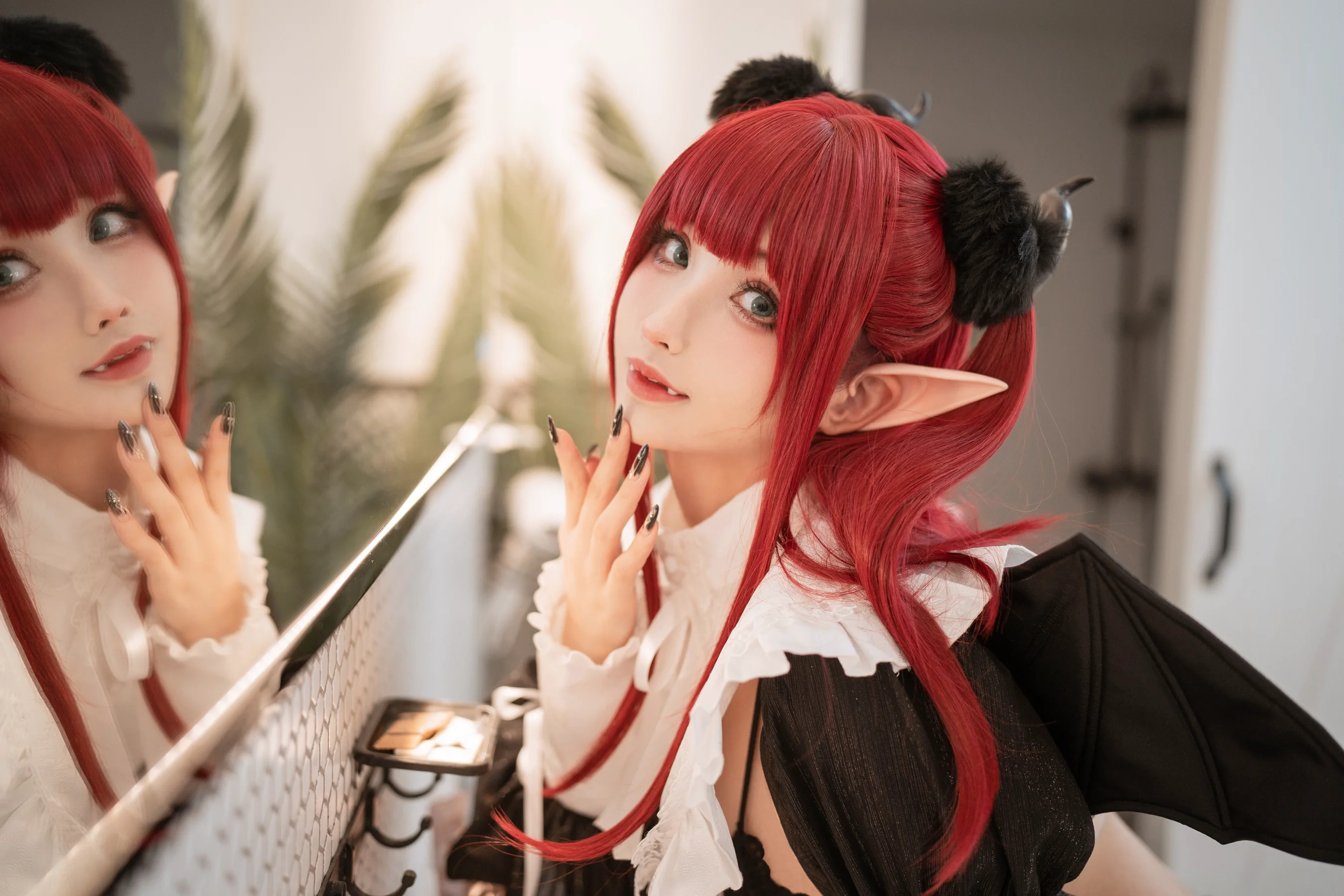 知名动漫Coser@rioko凉凉子 喜多川海梦 梦魔利兹 - 爱照片