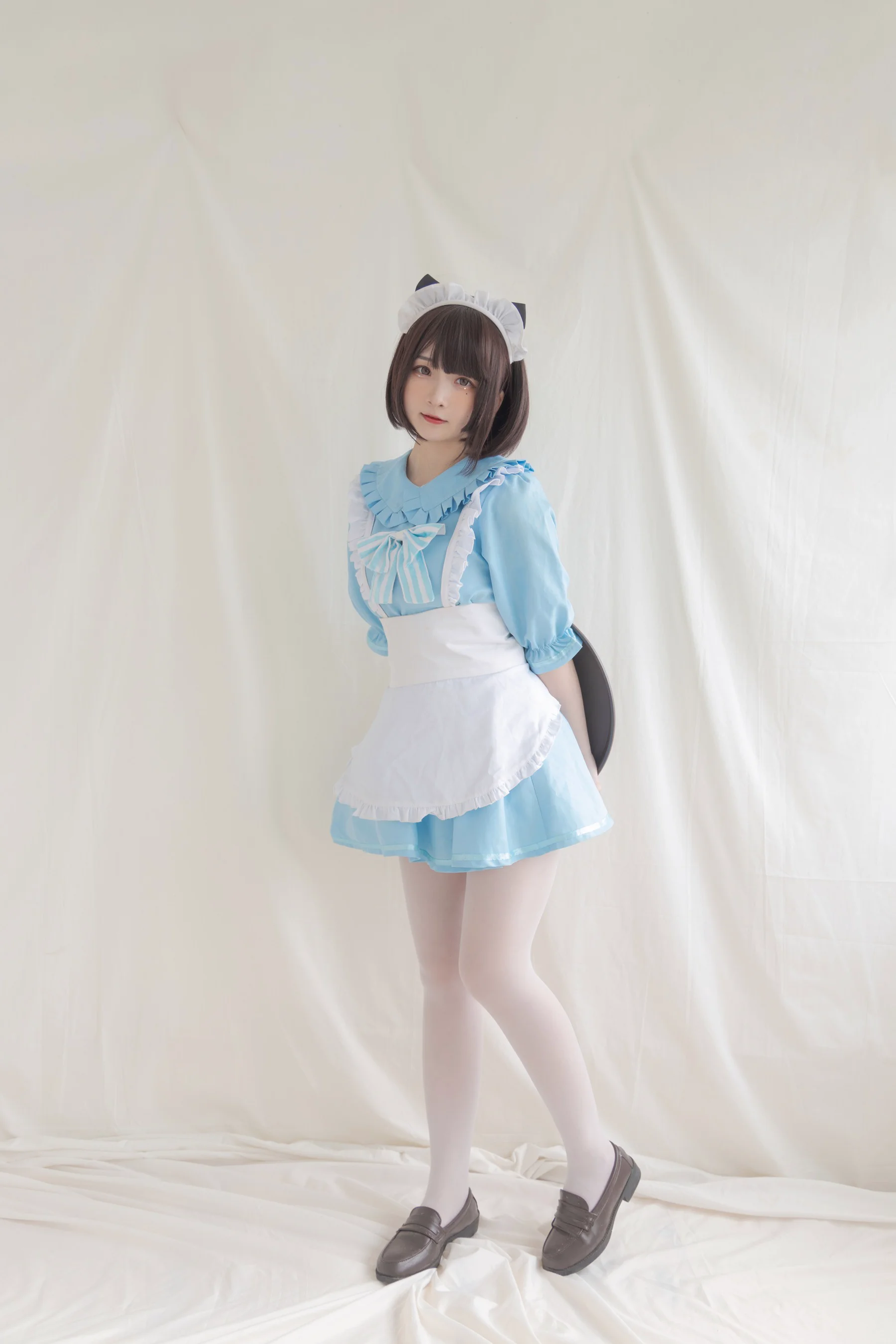 [少女秩序] EXvol.006 白丝女仆 - 爱照片