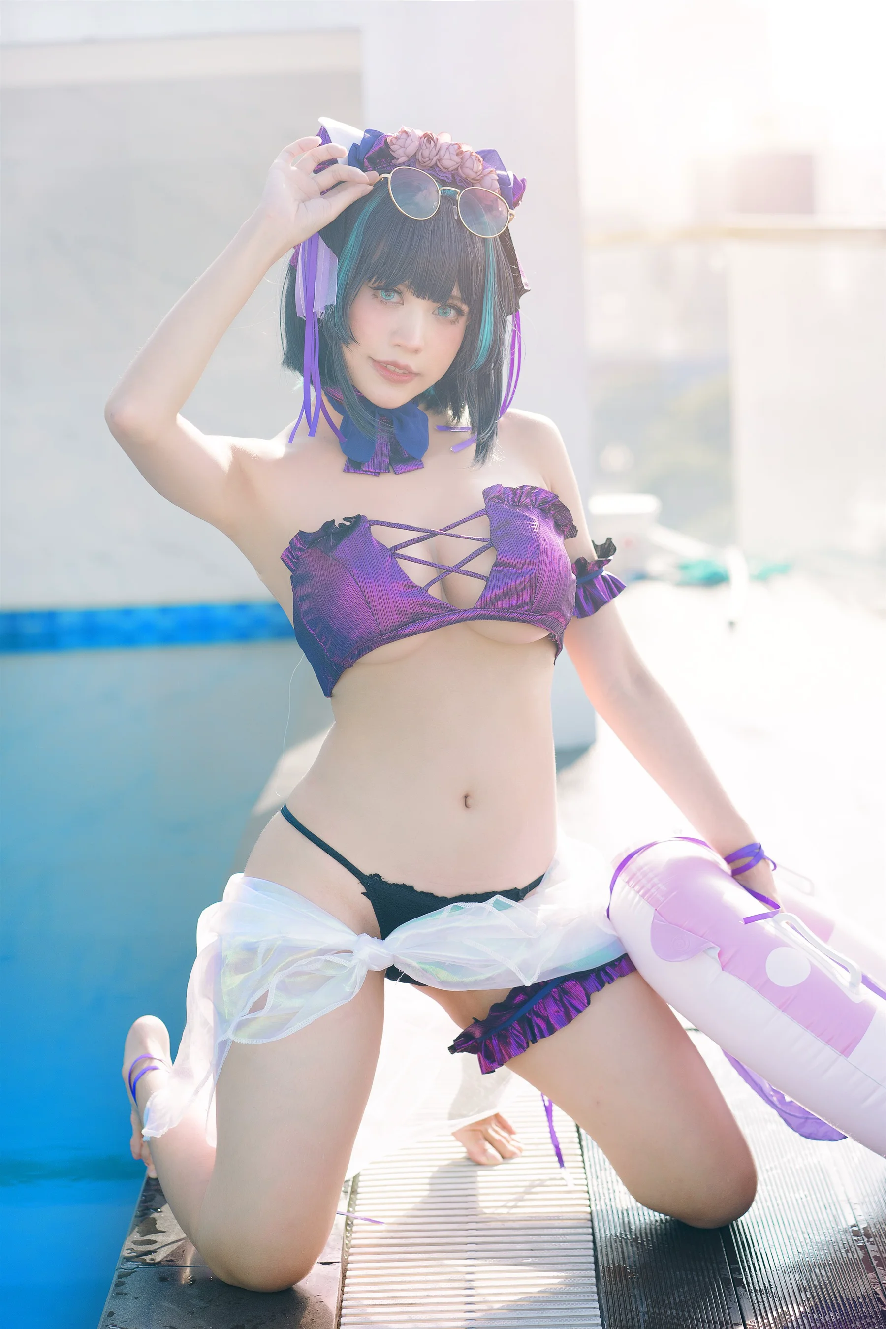 PingPing – Cheshire Summer Bikini (Azurlane) - 爱照片