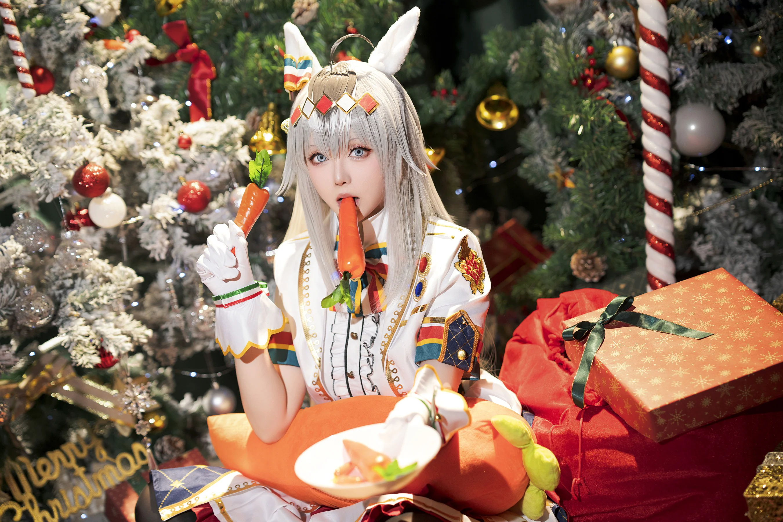 星之迟迟 – 23年12月计划赠品 赛马娘 小栗帽 圣诞衣装 - 爱照片