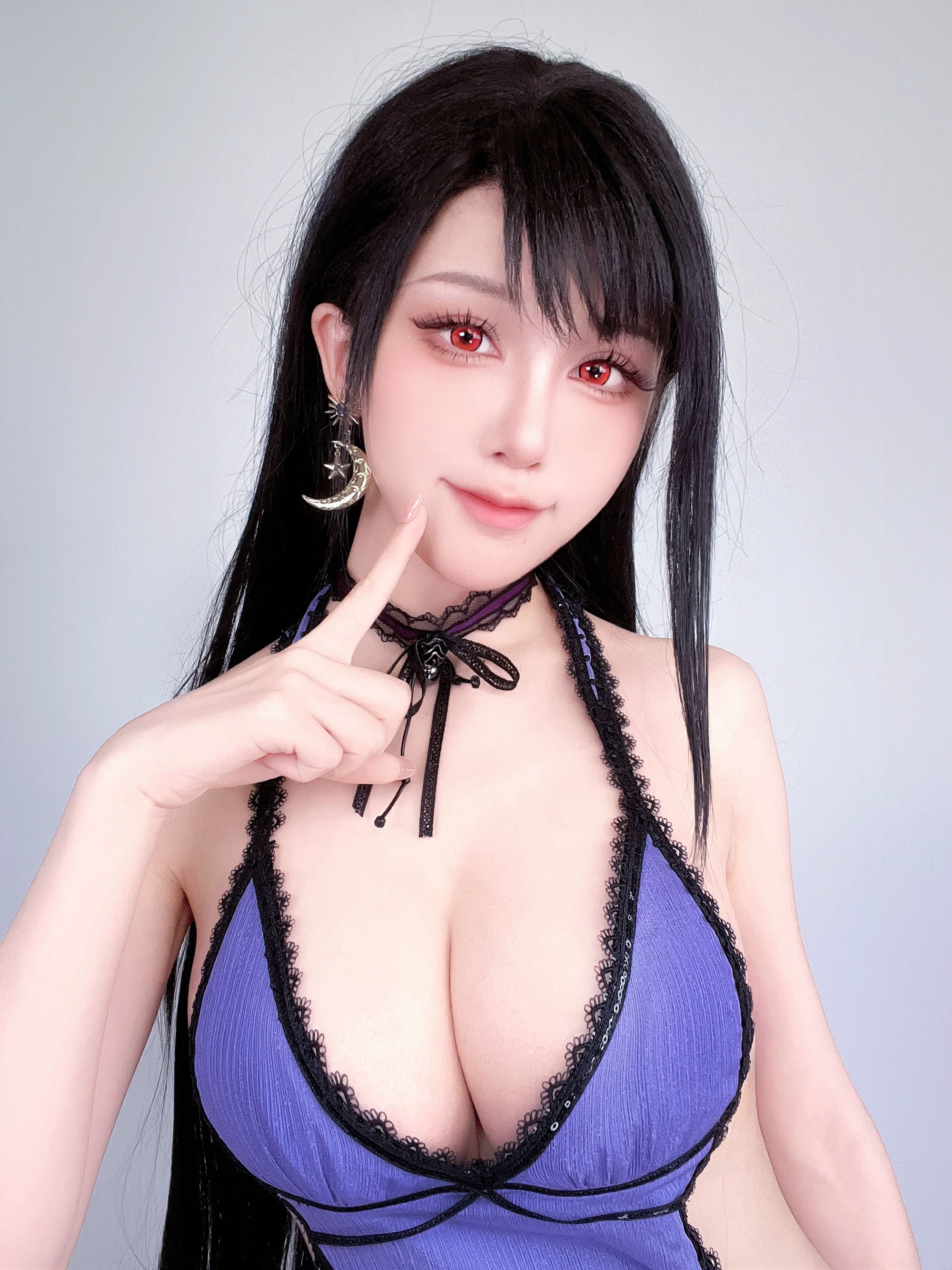 水淼Aqua – 24年05月fantia订阅 蒂法礼服 - 爱照片