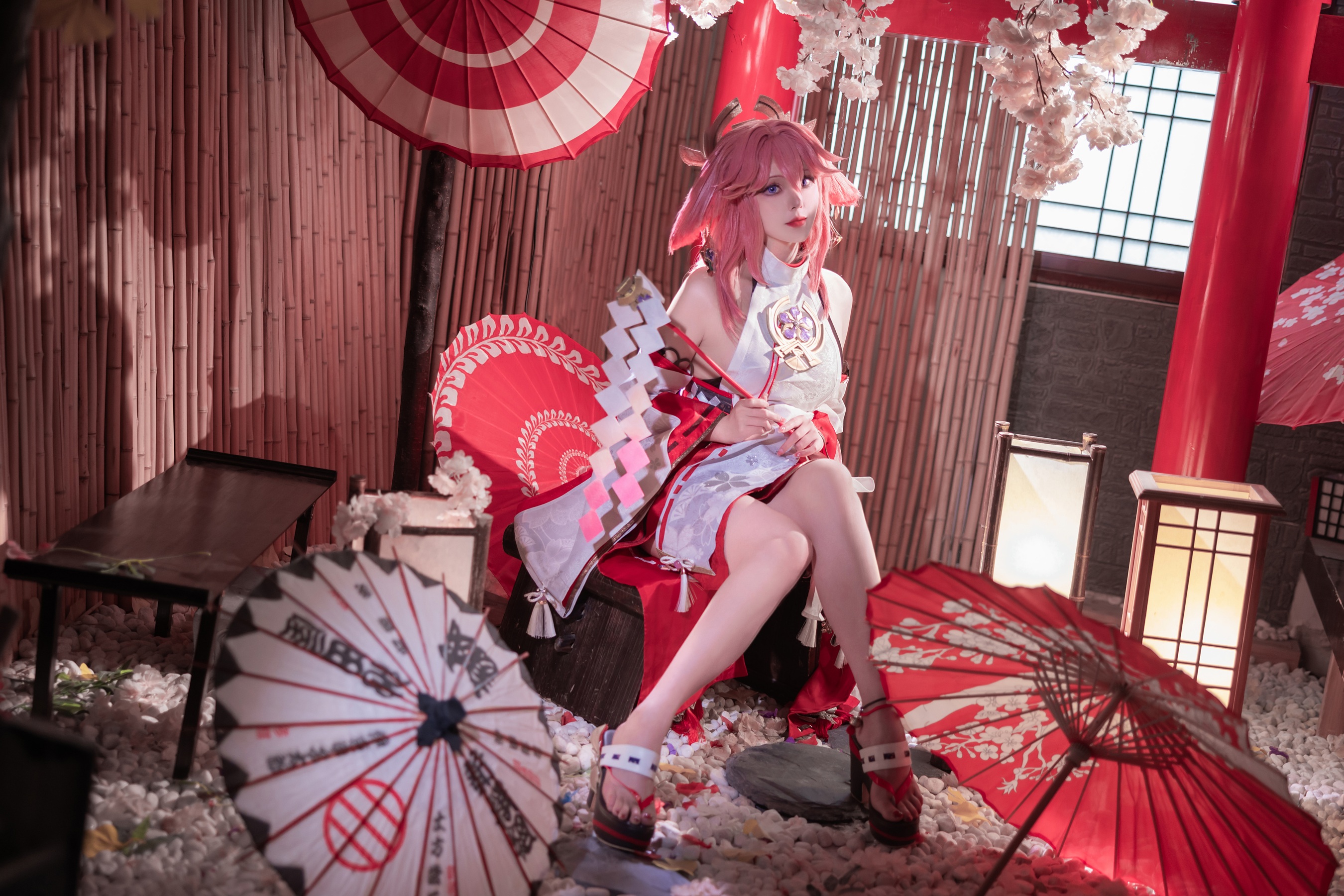Natsuko夏夏子 – 八重神子 - 爱照片