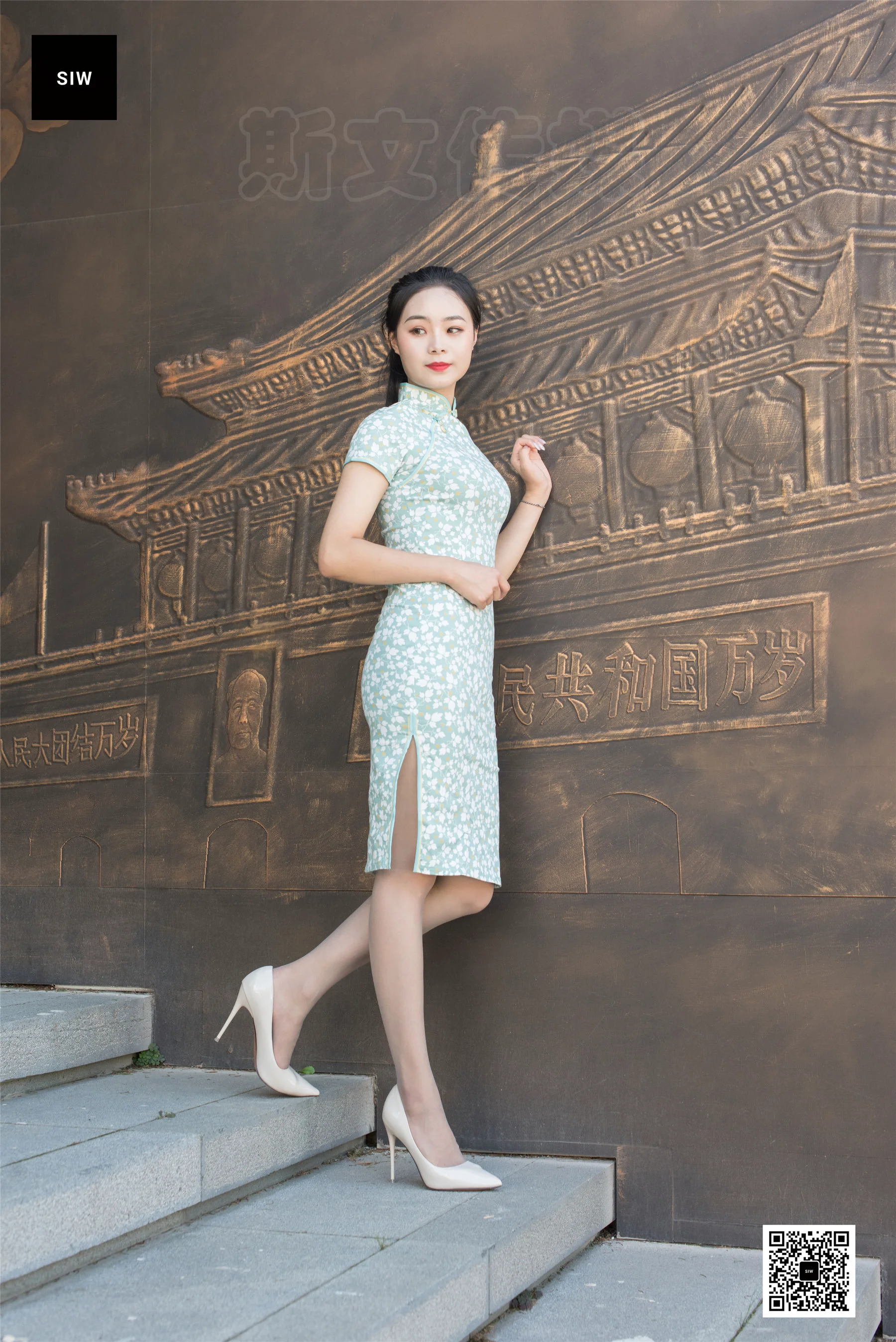 乐饮《国楼旗袍》 [斯文传媒SIW] 写真集 - 爱照片