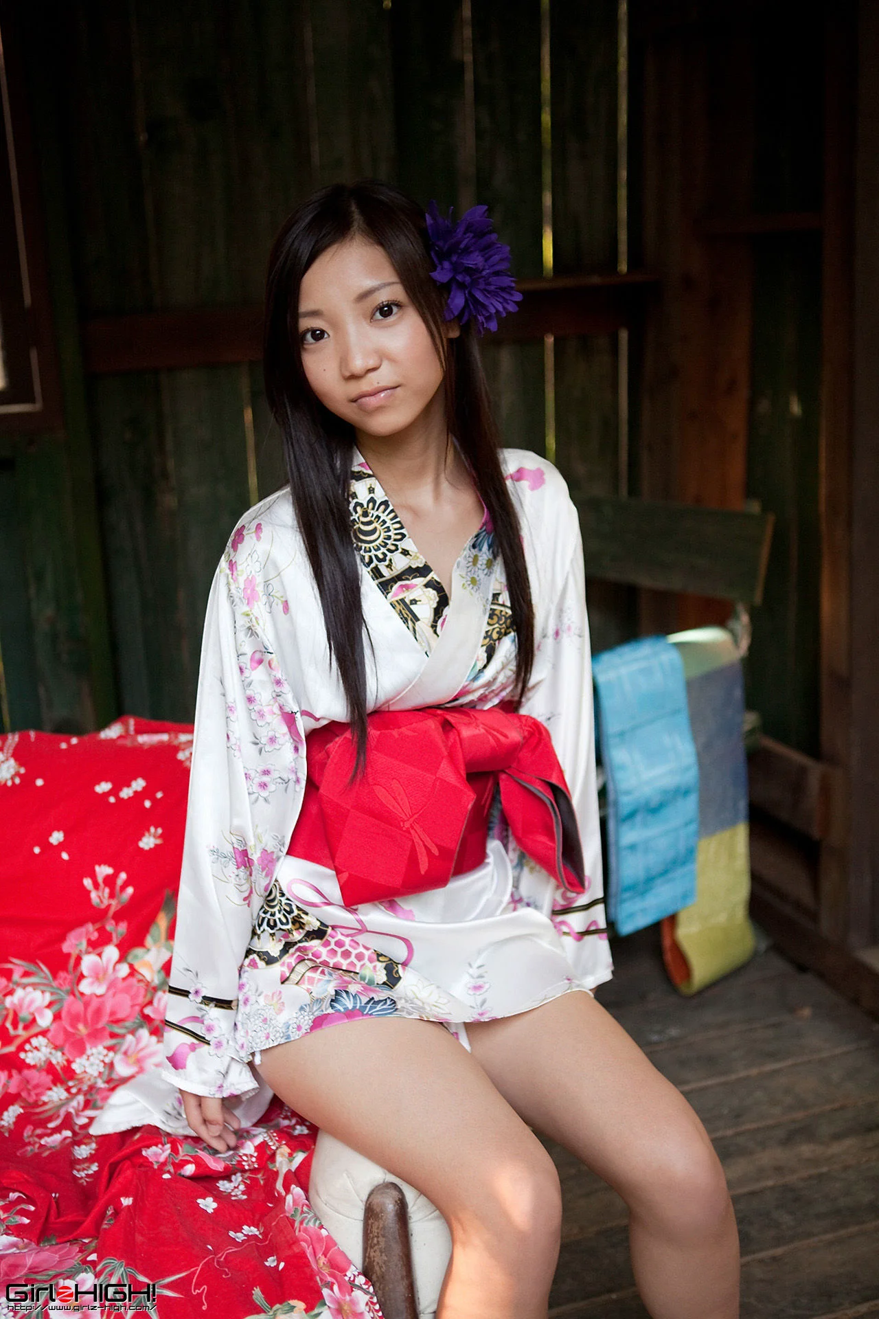 [Girlz-High] Fuuka Nishihama 西浜ふうか – 和服少女 Special Gravure (STAGE1) 6.2 写真集 - 爱照片