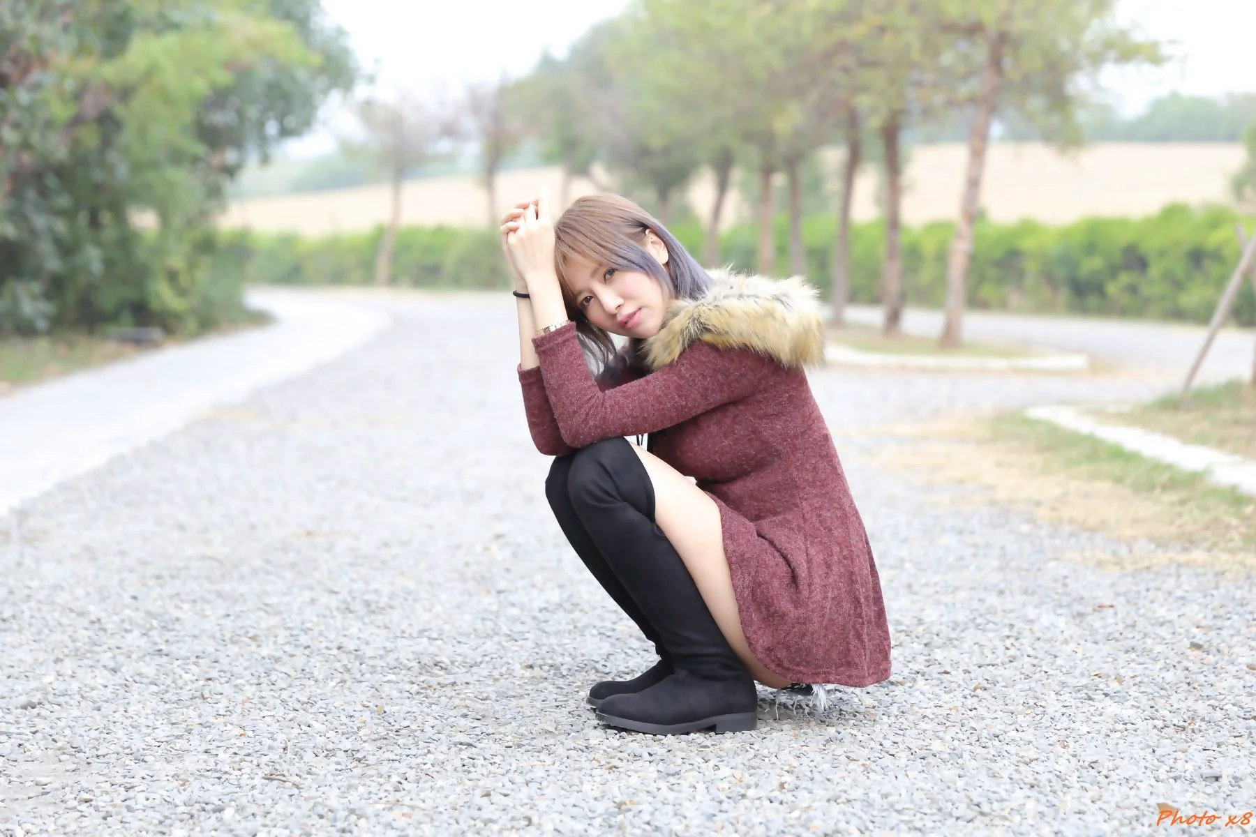 [台湾网红美女] Ann 外拍三套服饰 写真集 - 爱照片