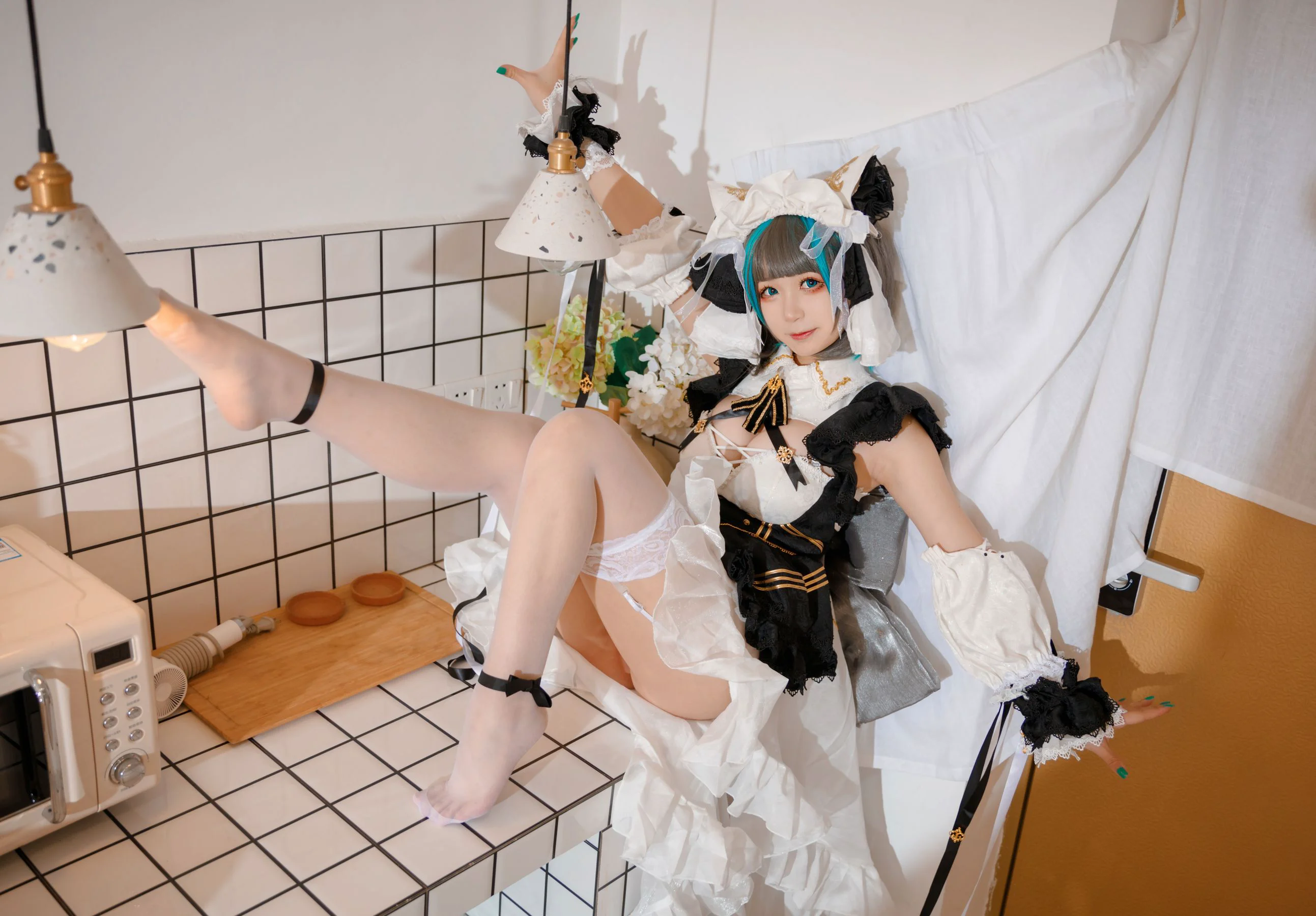 [Cosplay] 动漫博主樱落酱w – 柴郡 - 爱照片