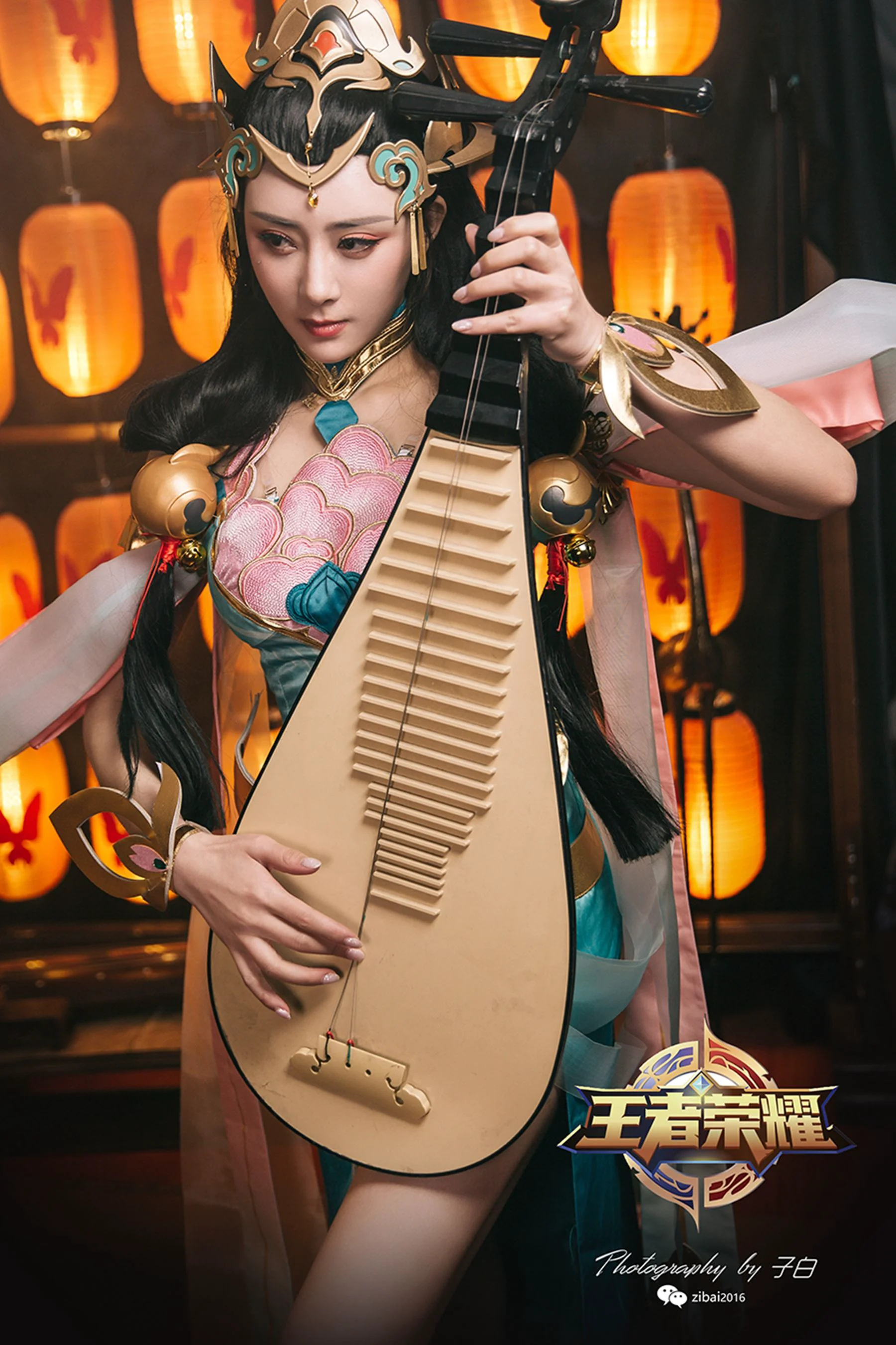 莫晓希《王者荣耀杨玉环COS》 [头条女神wordgirls] 写真集 - 爱照片