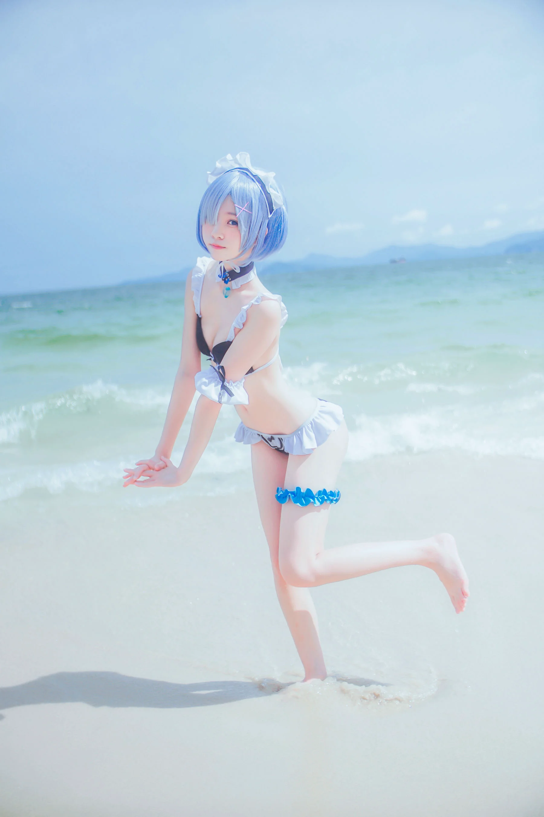 桜桃喵《蕾姆COS》 [萝莉COS] 写真集 - 爱照片