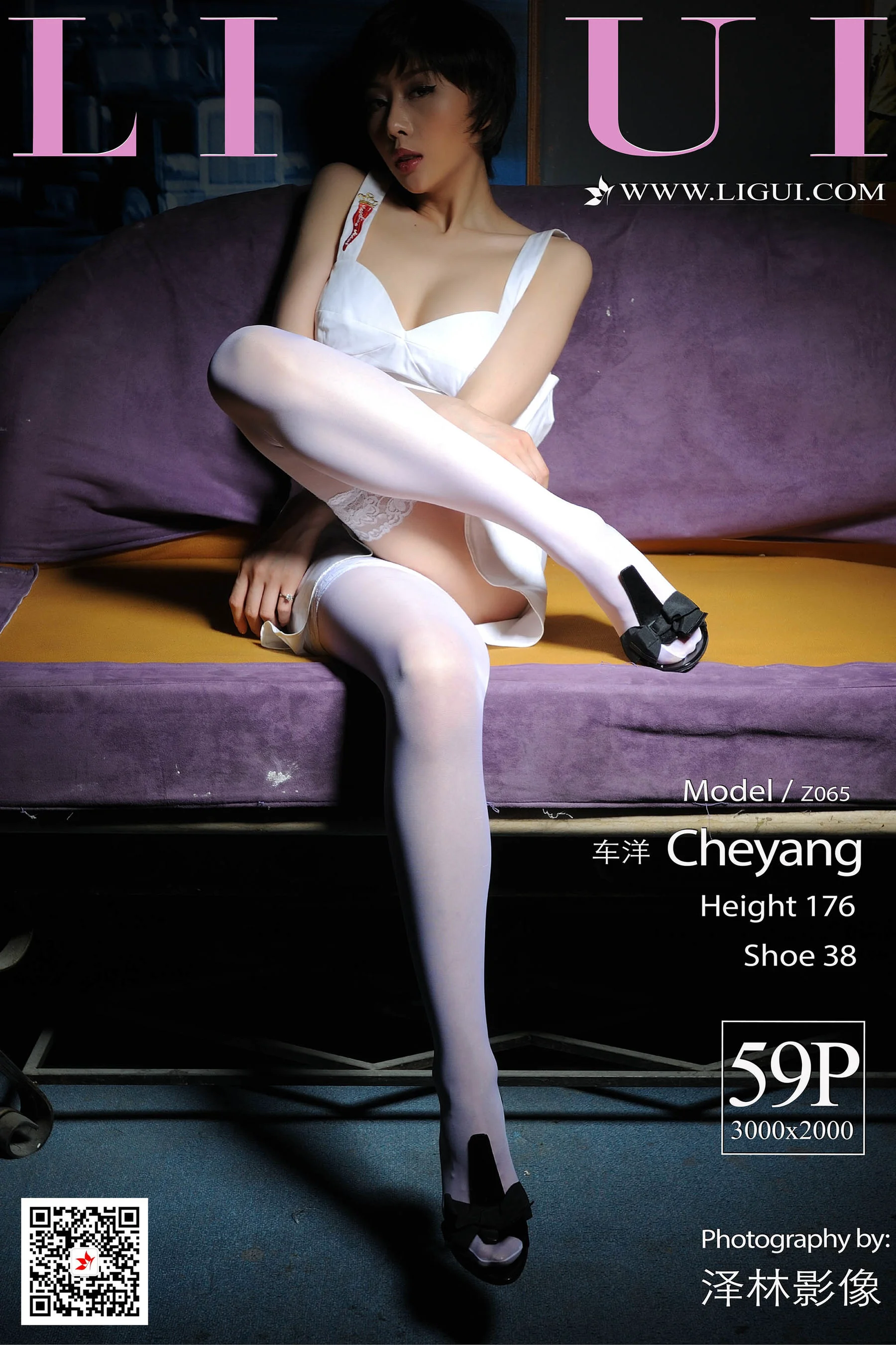 Model 车洋《桌球女郎》 [丽柜Ligui] 写真集 - 爱照片