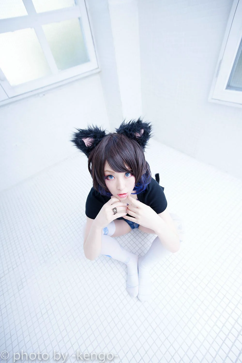 Usagi Necomimi [猫ソロ] [Rabbit hutch] 写真集 - 爱照片