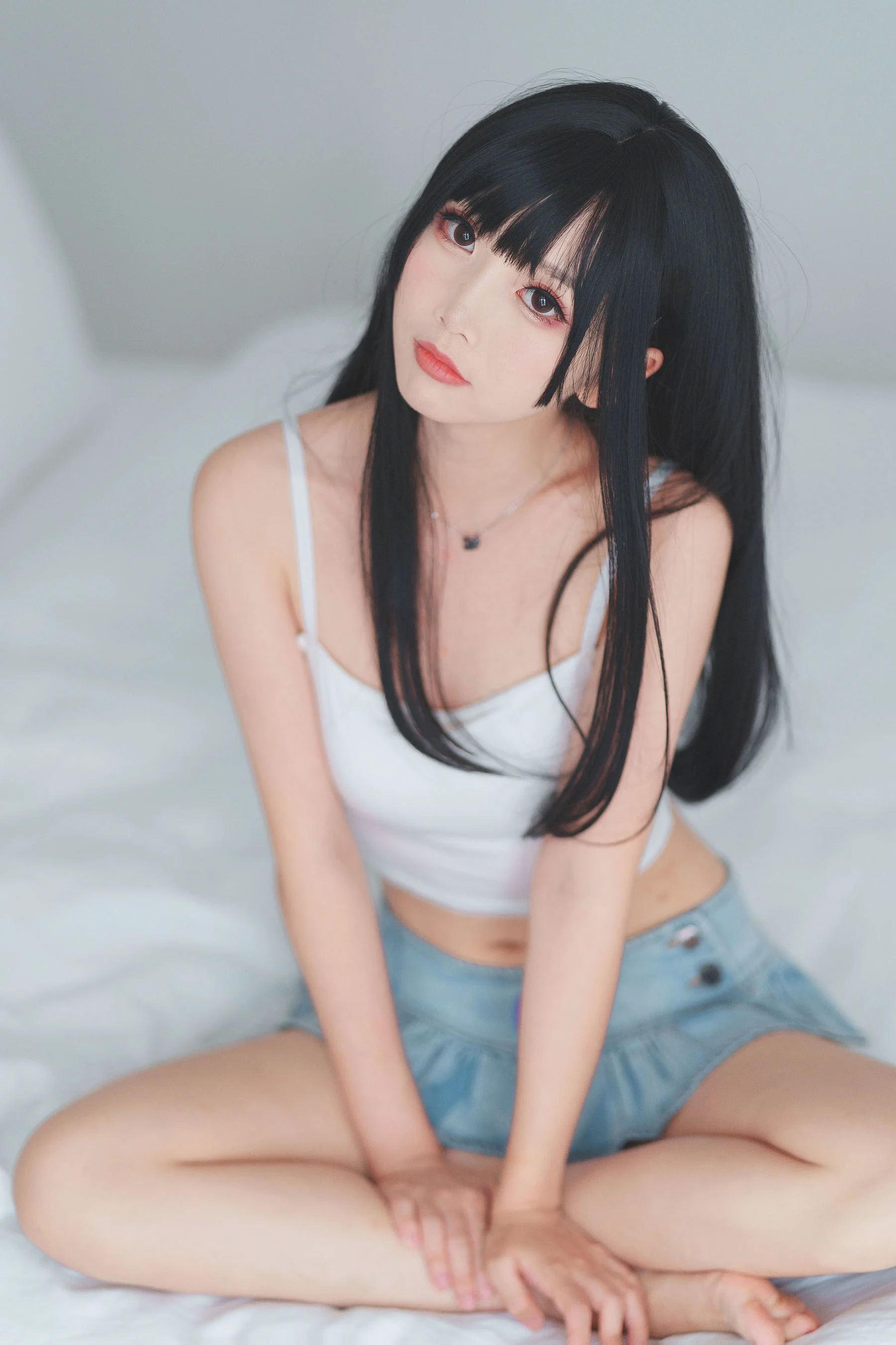 面饼仙儿《可爱女友》 [萝莉COS] 写真集 - 爱照片