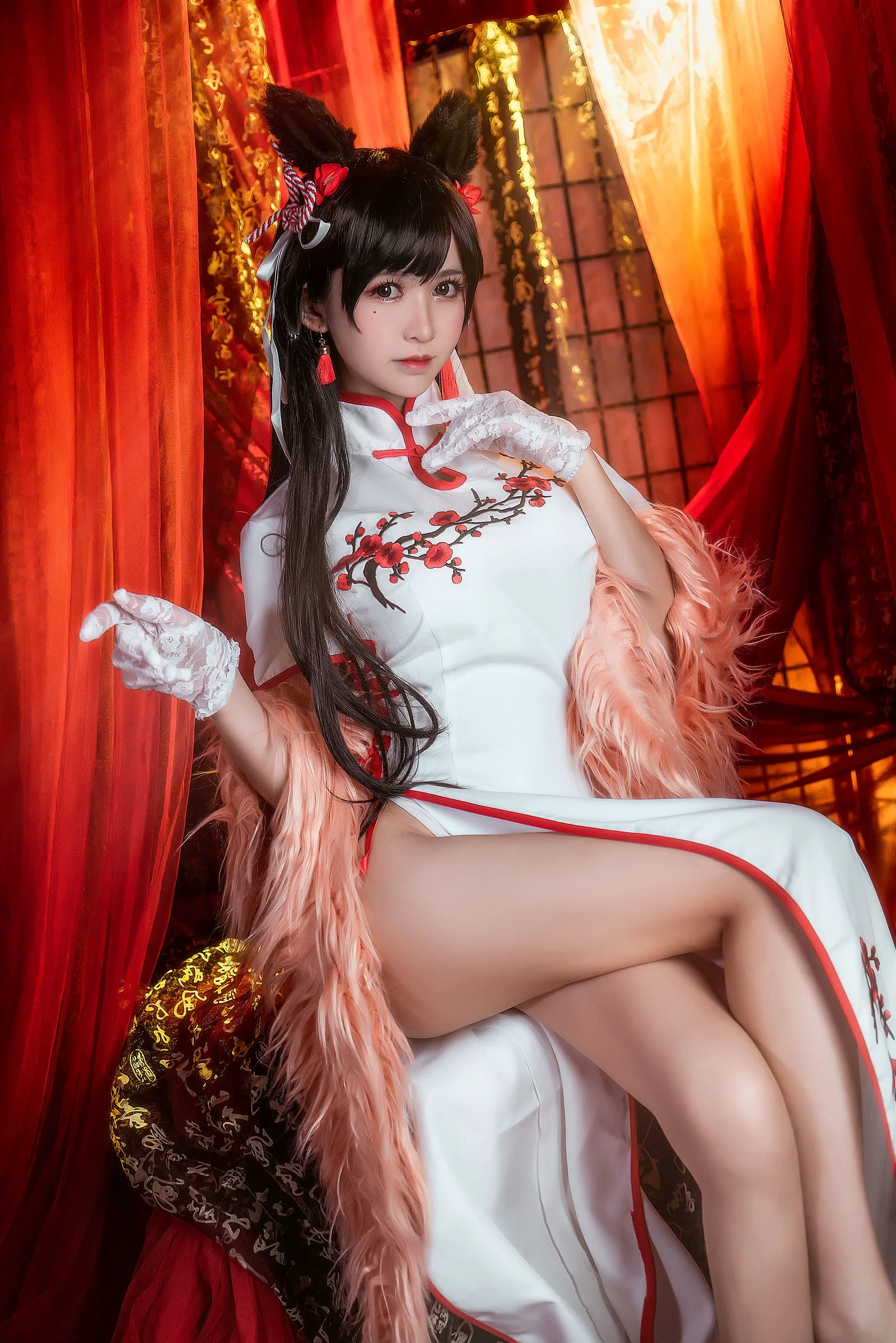 鳗鱼霏儿《碧蓝航线 旗袍》 [萝莉COS] 写真集 - 爱照片