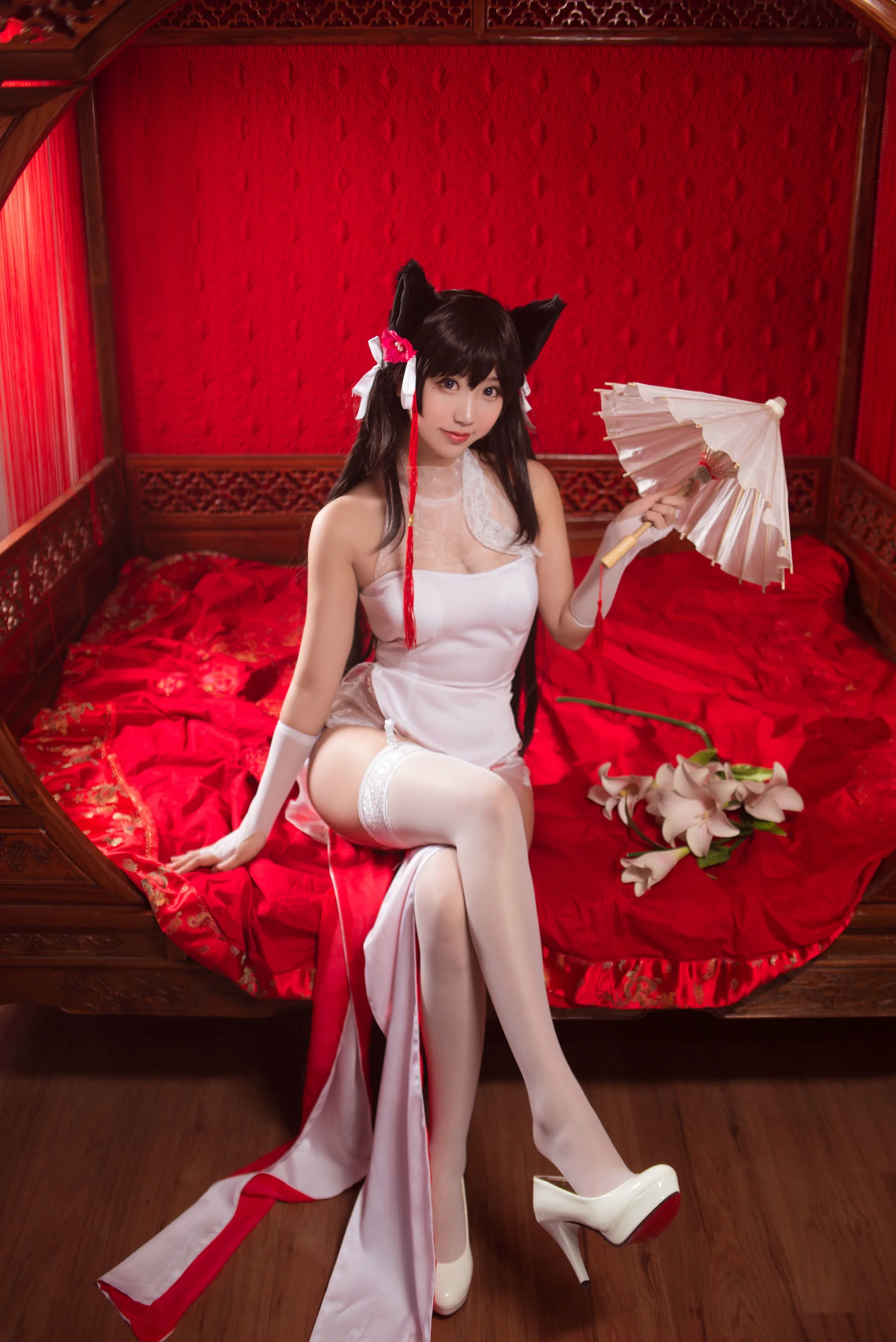 黑川《獒犬旗袍》 [萝莉COS] 写真集 - 爱照片