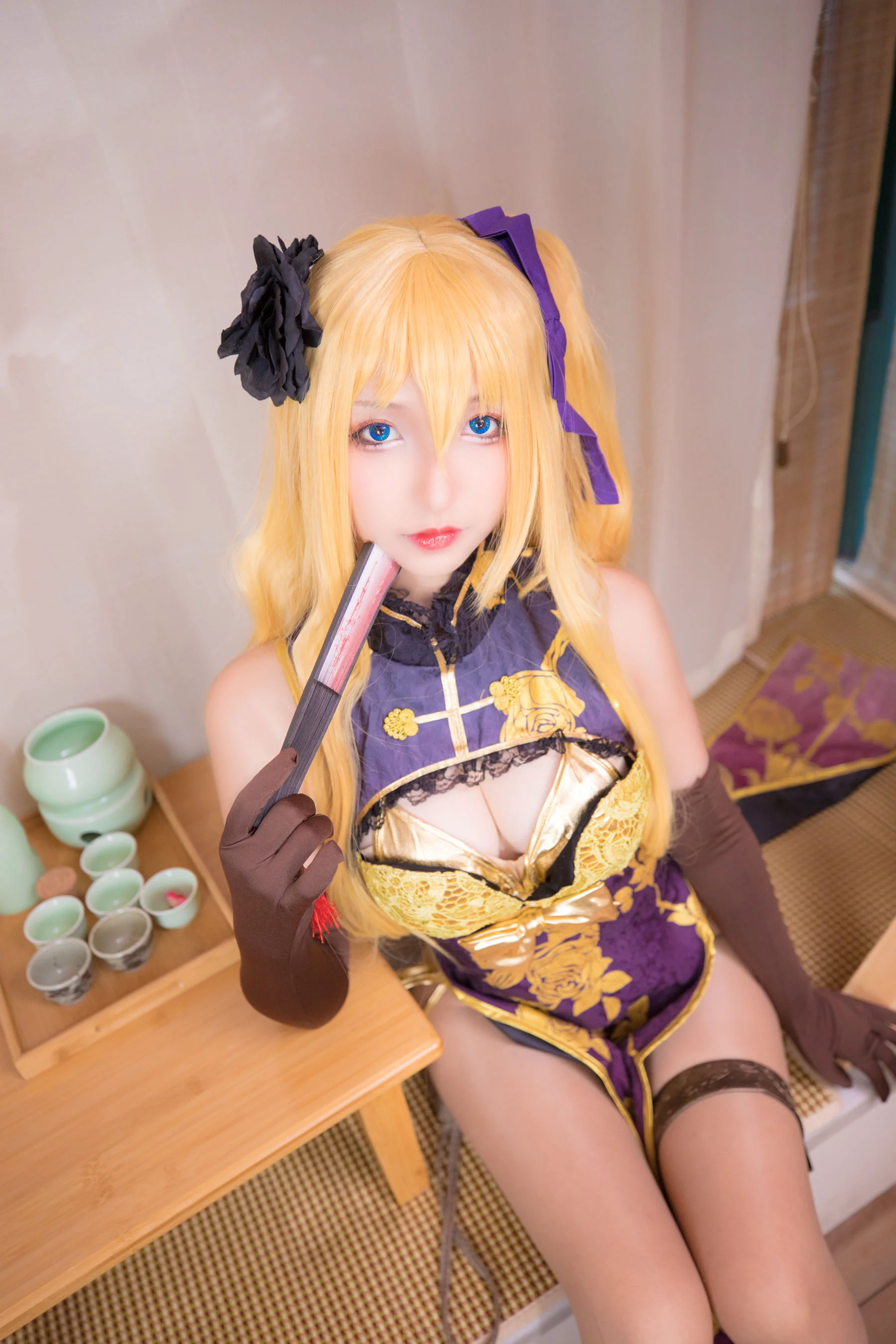 神楽板真冬《艳娘幻梦谭 – 金莲》 [萝莉COS] 写真集 - 爱照片