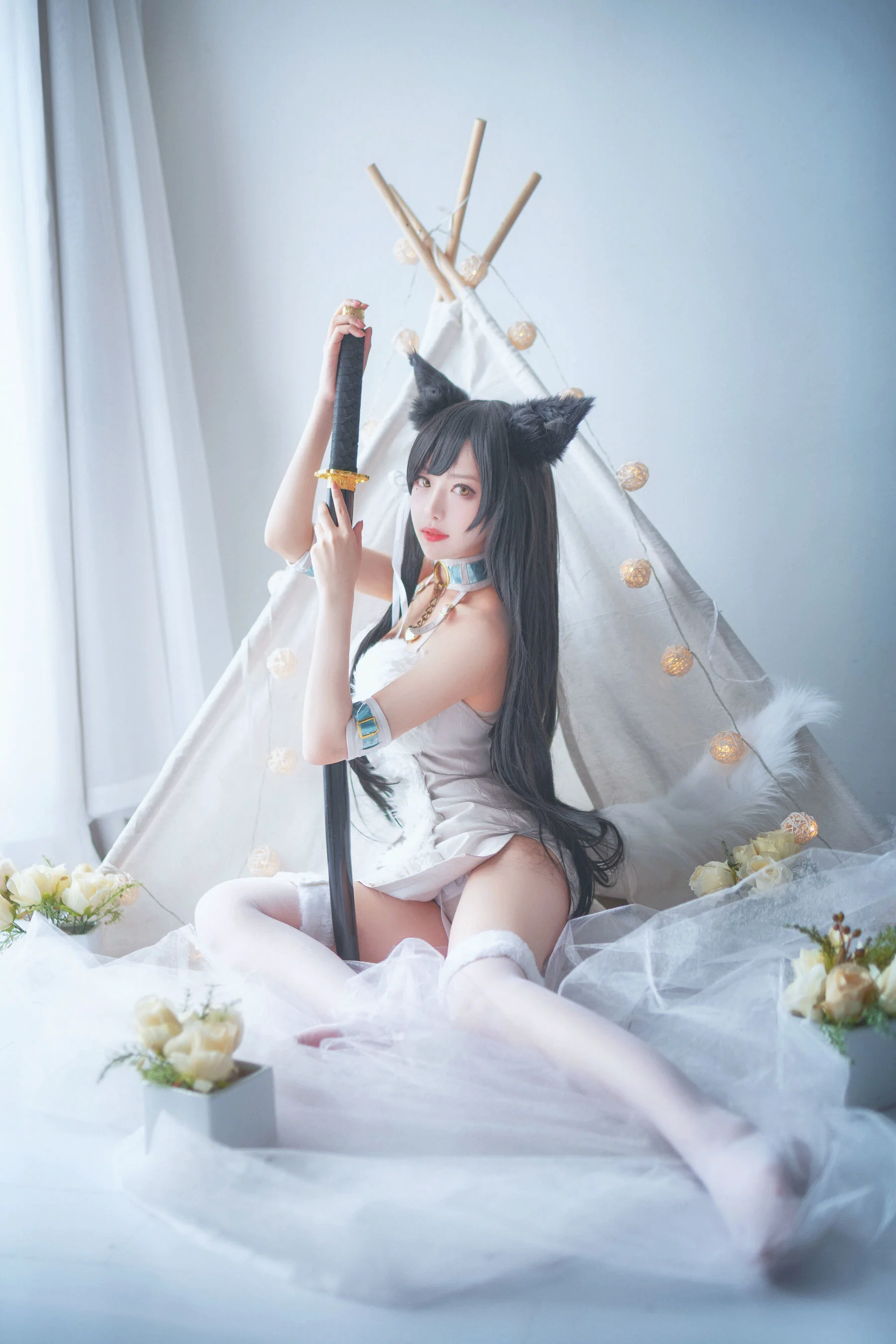 Shika小鹿鹿《爱宕 同人福利》 [萝莉COS] 写真集 - 爱照片