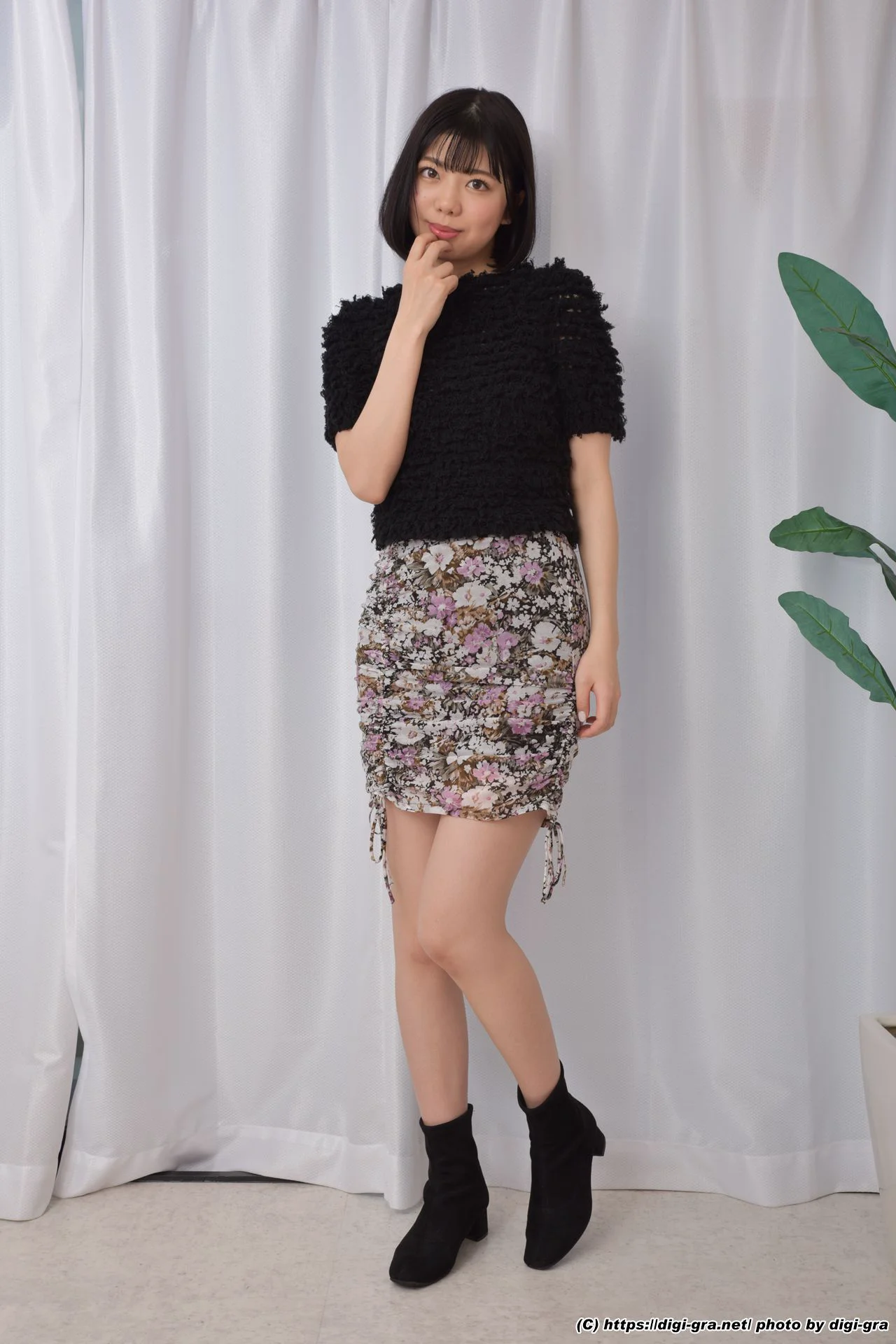 [Digi-Gra] 黒江リィナ Riina Kuroe Photoset 05 写真集 - 爱照片
