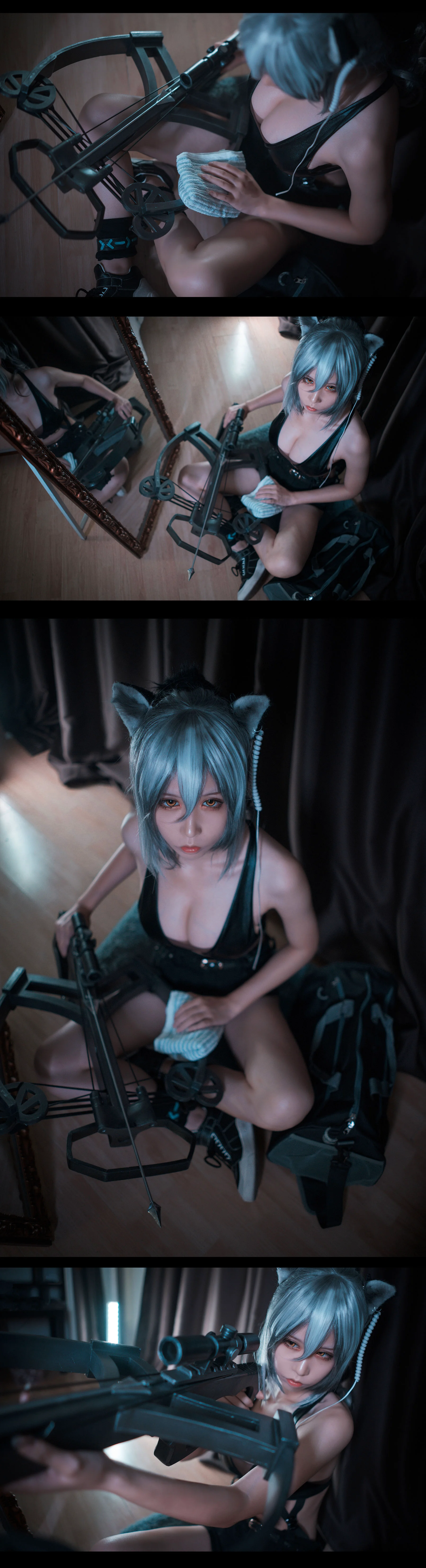 [COS福利] 爱老师_PhD 《明日方舟》 写真集 - 爱照片