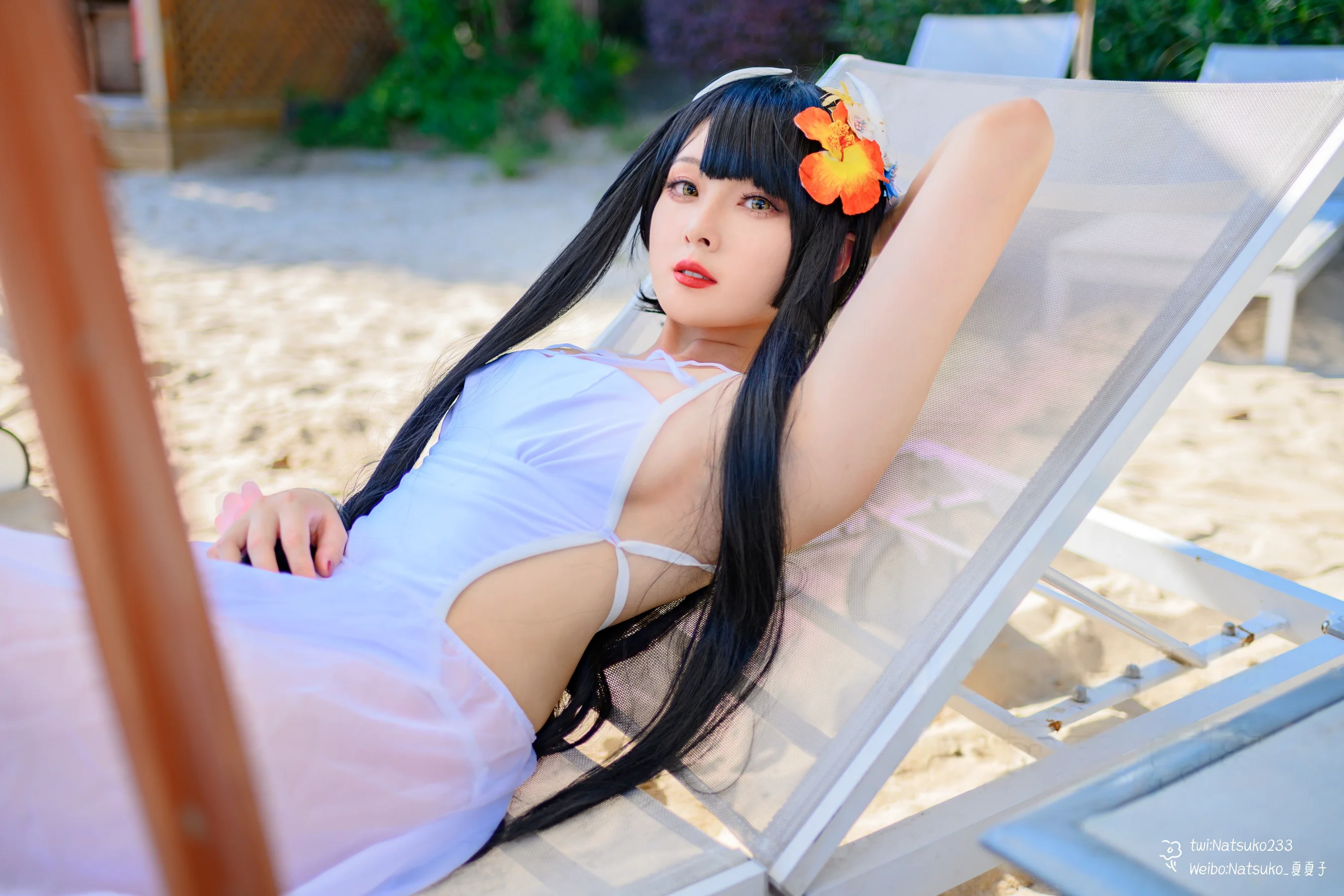 Natsuko夏夏子 – 碧蓝航线 比叡泳装 - 爱照片