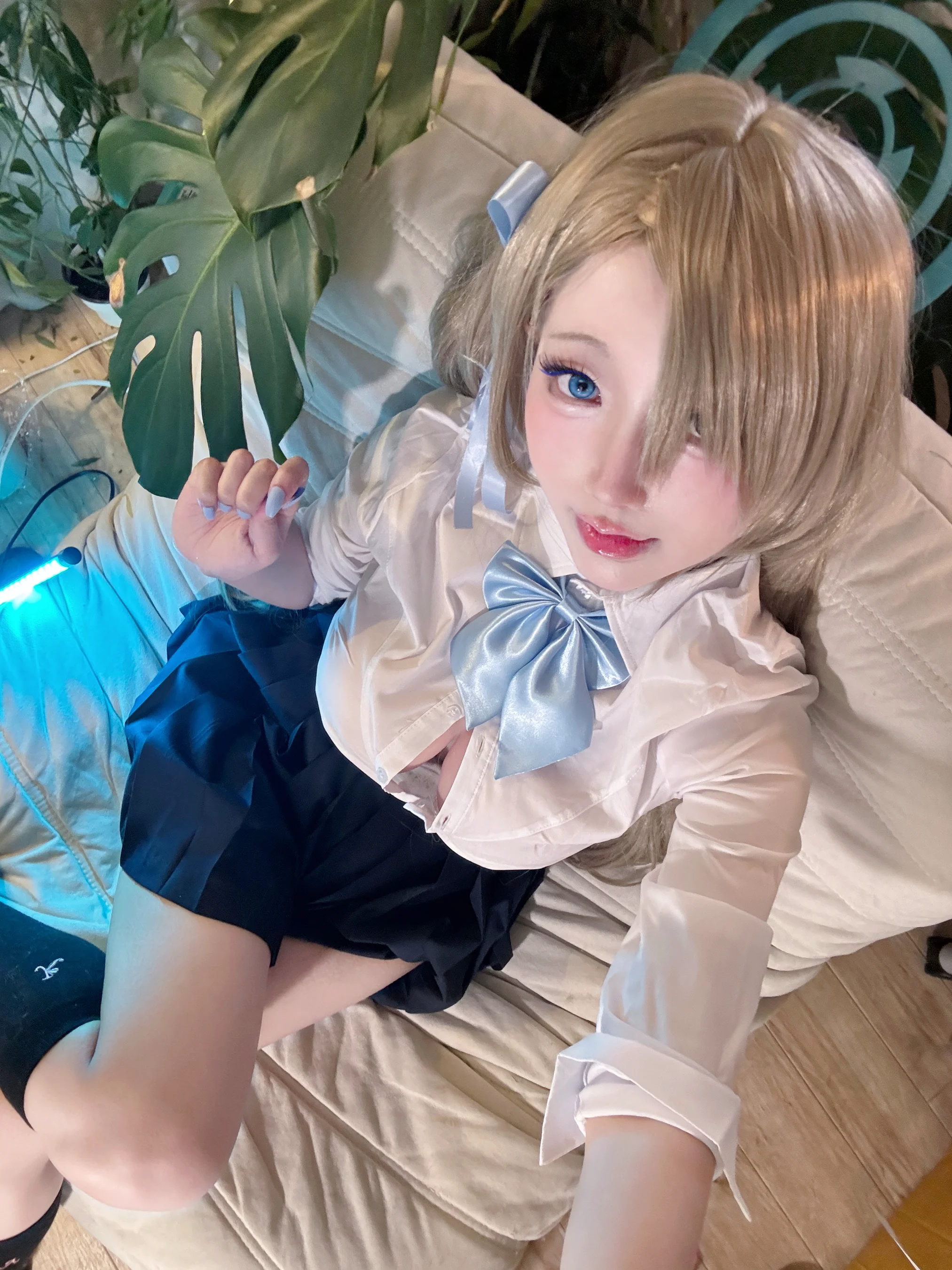 切切celia – 明日奈制服自拍 - 爱照片