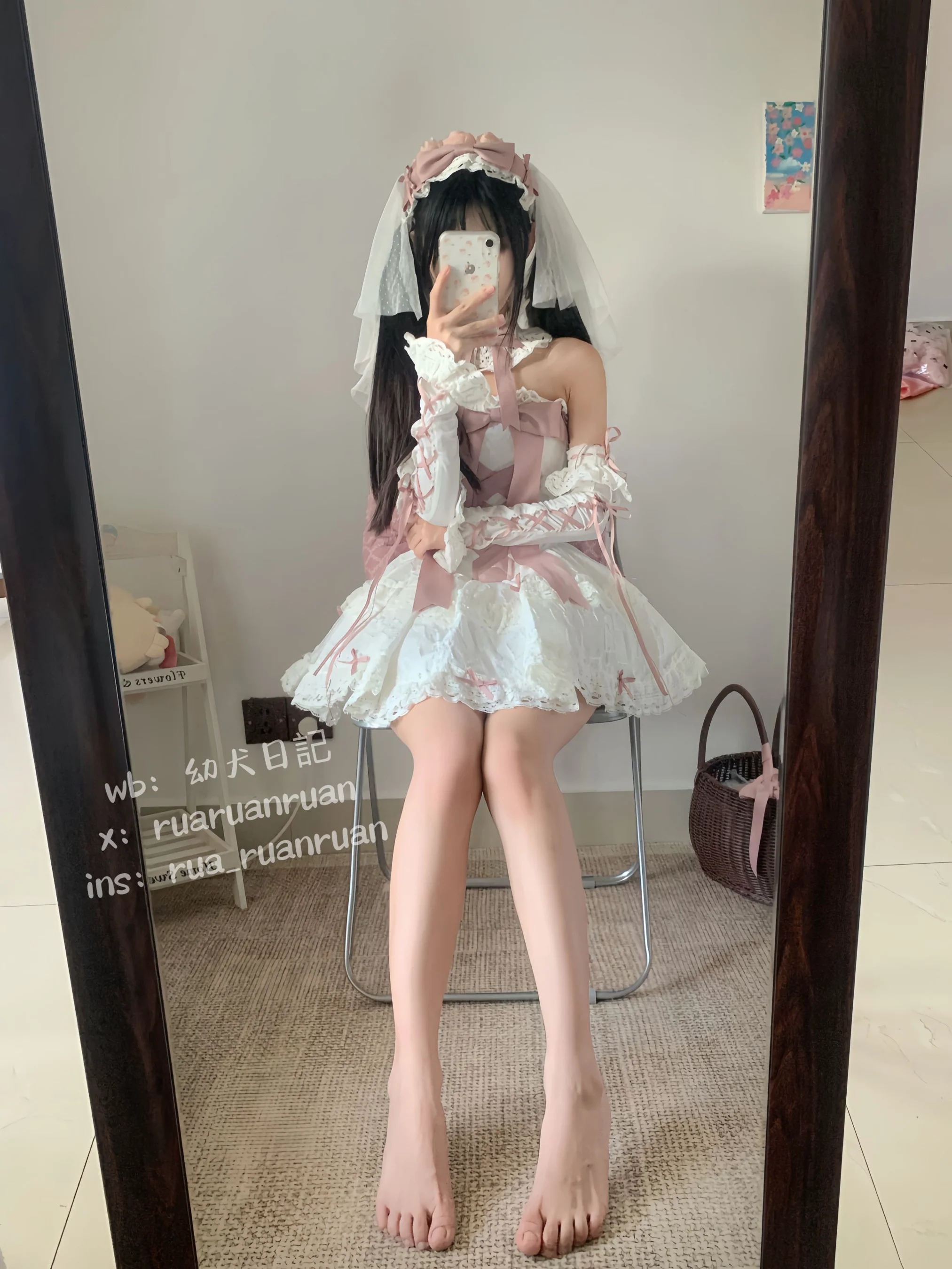 rua阮阮 – 初恋缎带 - 爱照片