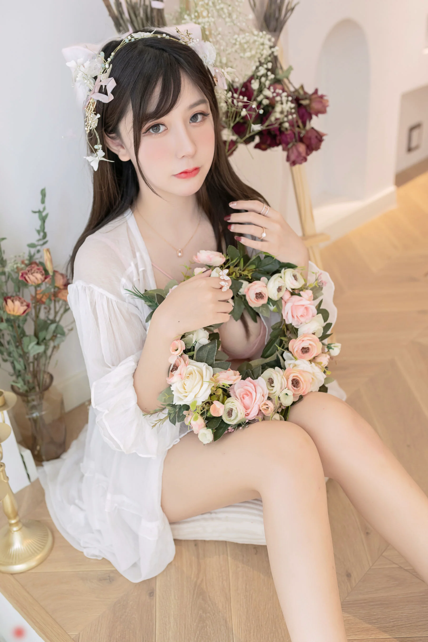 巨乳猫九酱Sakura – 花の贰拾歲 - 爱照片