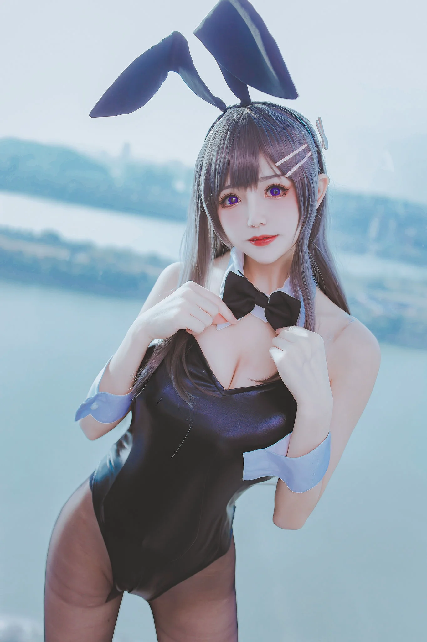 [网红COSER写真] 衣衣 – 麻衣兔女郎 套图 - 爱照片