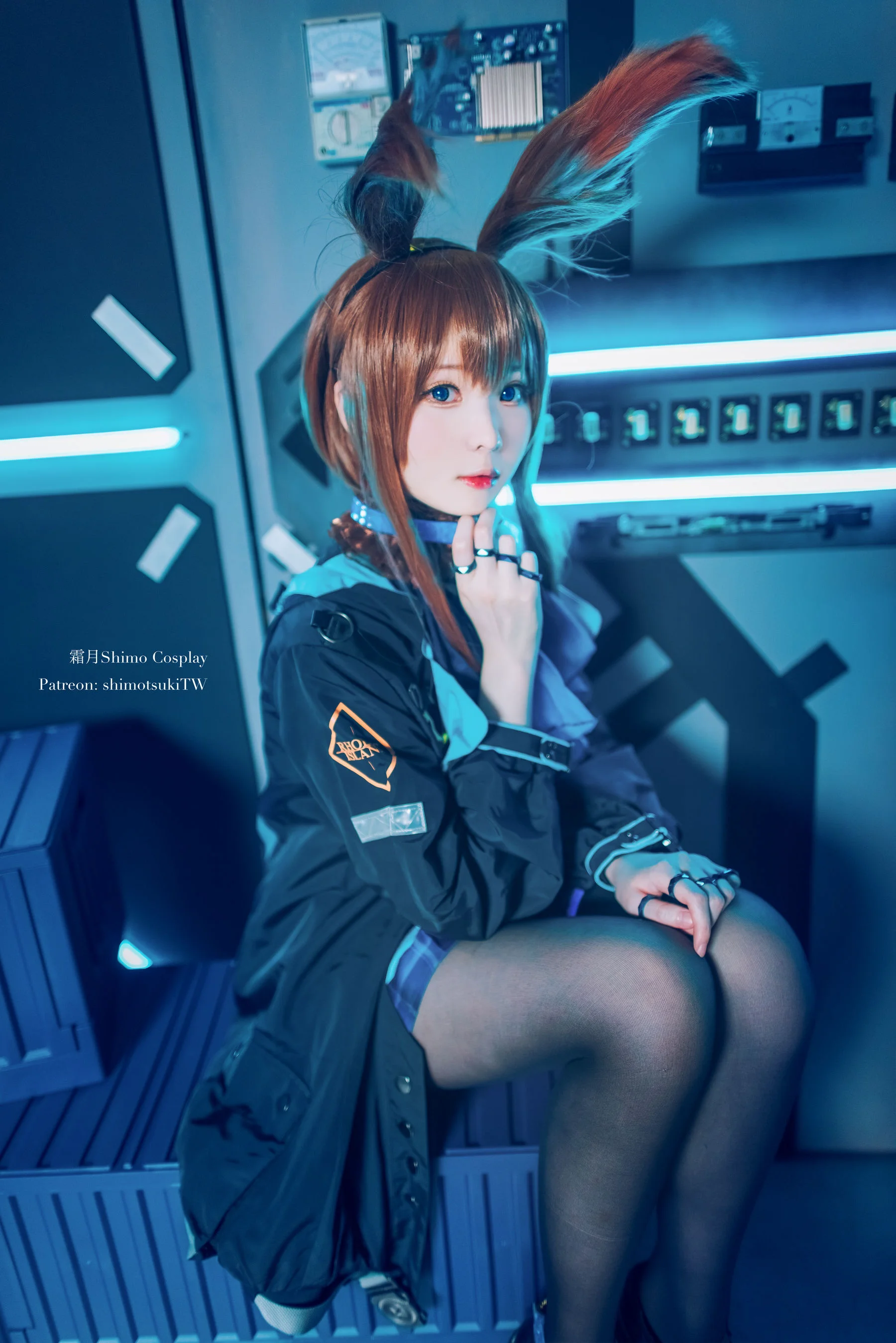 [网红COSER写真] 微博妹纸霜月shimo – 明日方舟 阿米娅 - 爱照片
