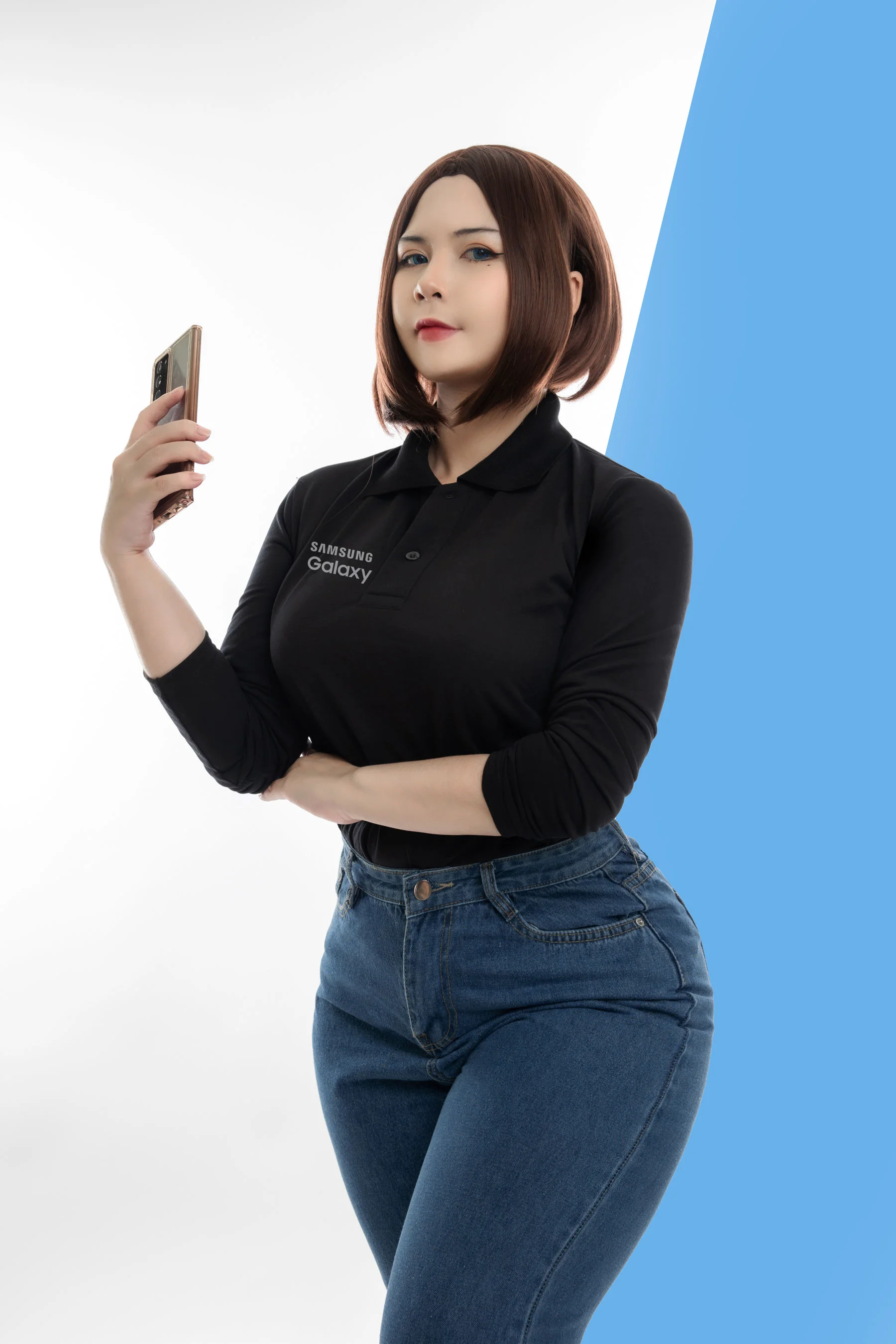 [网红COSER写真] Uy Uy – Samsung Sam 套图 - 爱照片