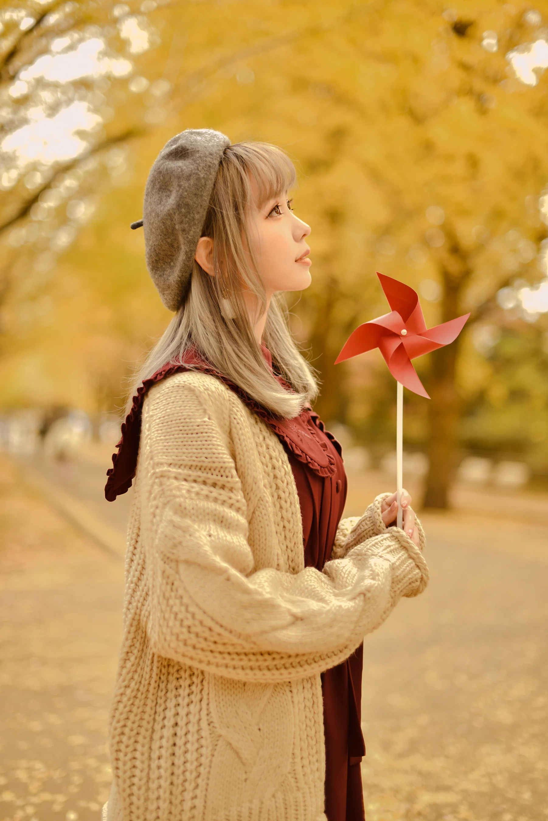 ElyEE子 – Autumn - 爱照片