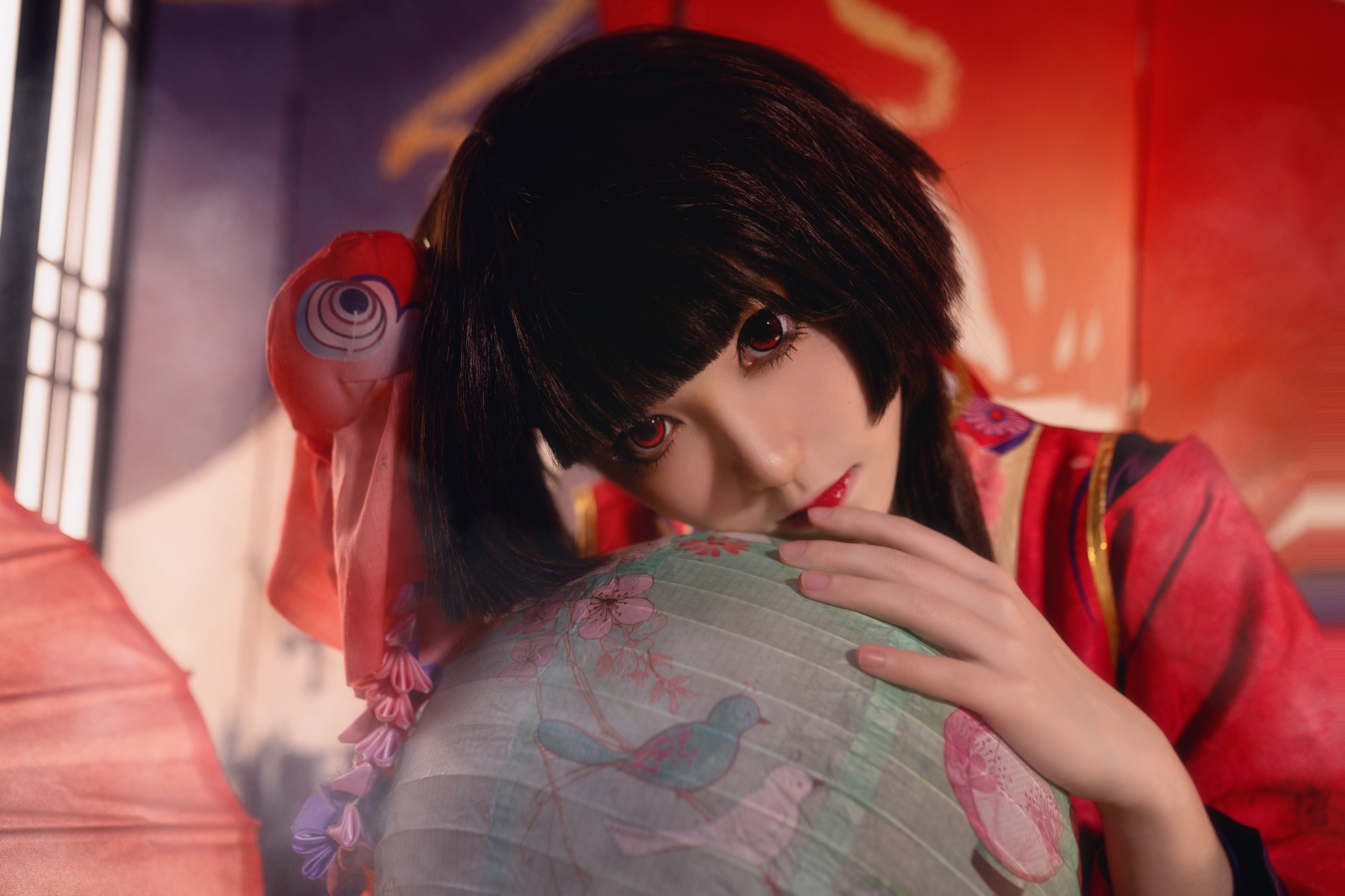 南桃Momoko – 神乐和服 - 爱照片