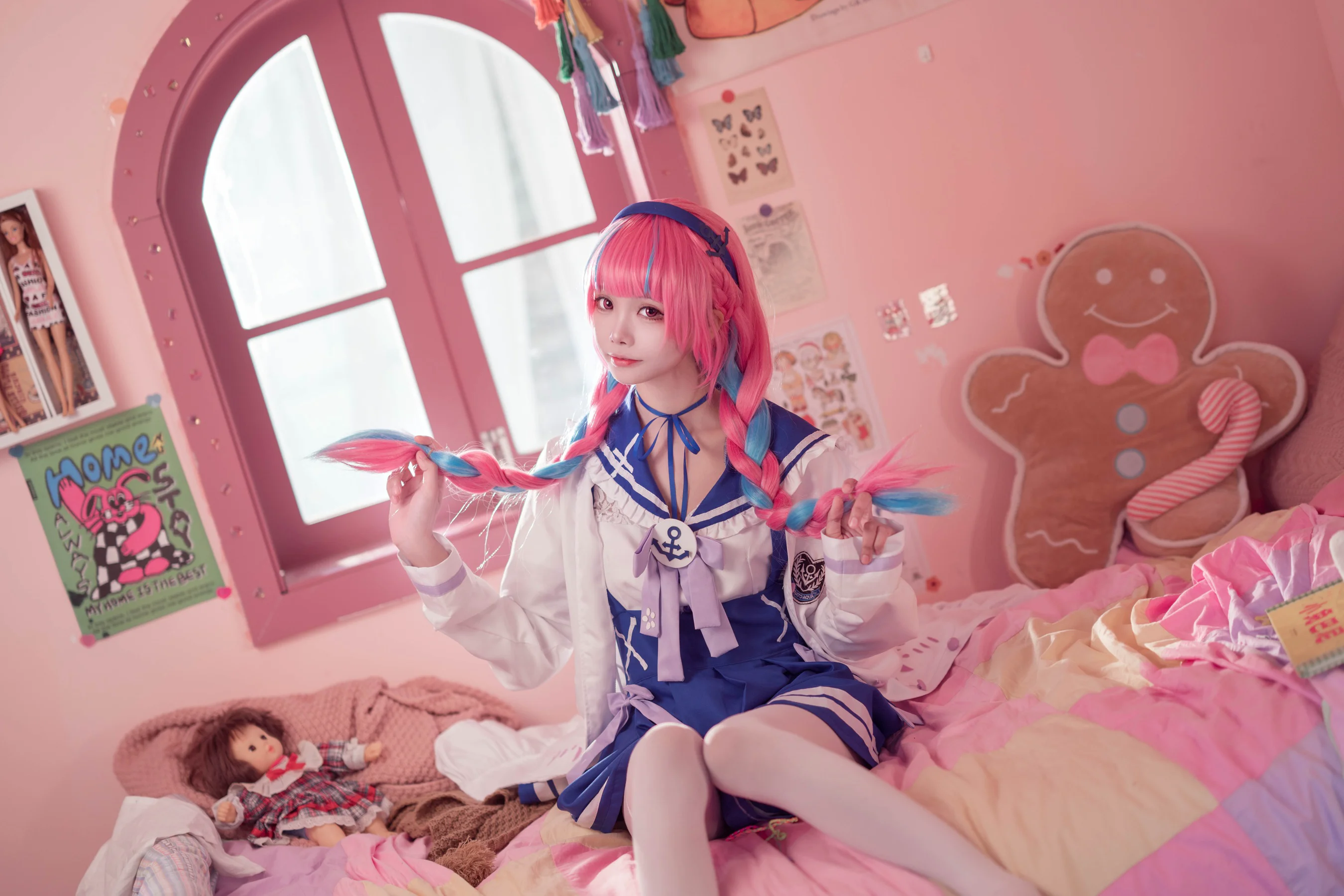 艾西Aiwest – 湊阿库娅 私服 - 爱照片