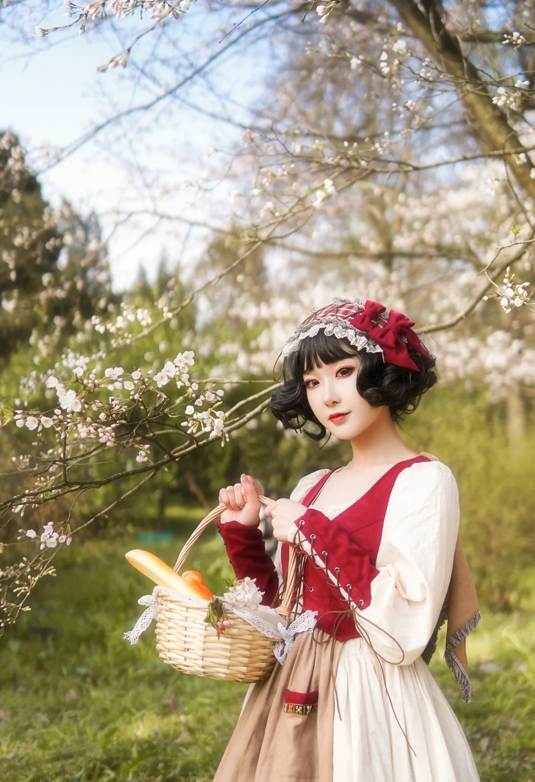阿包也是兔娘 – lolita红裙2 - 爱照片