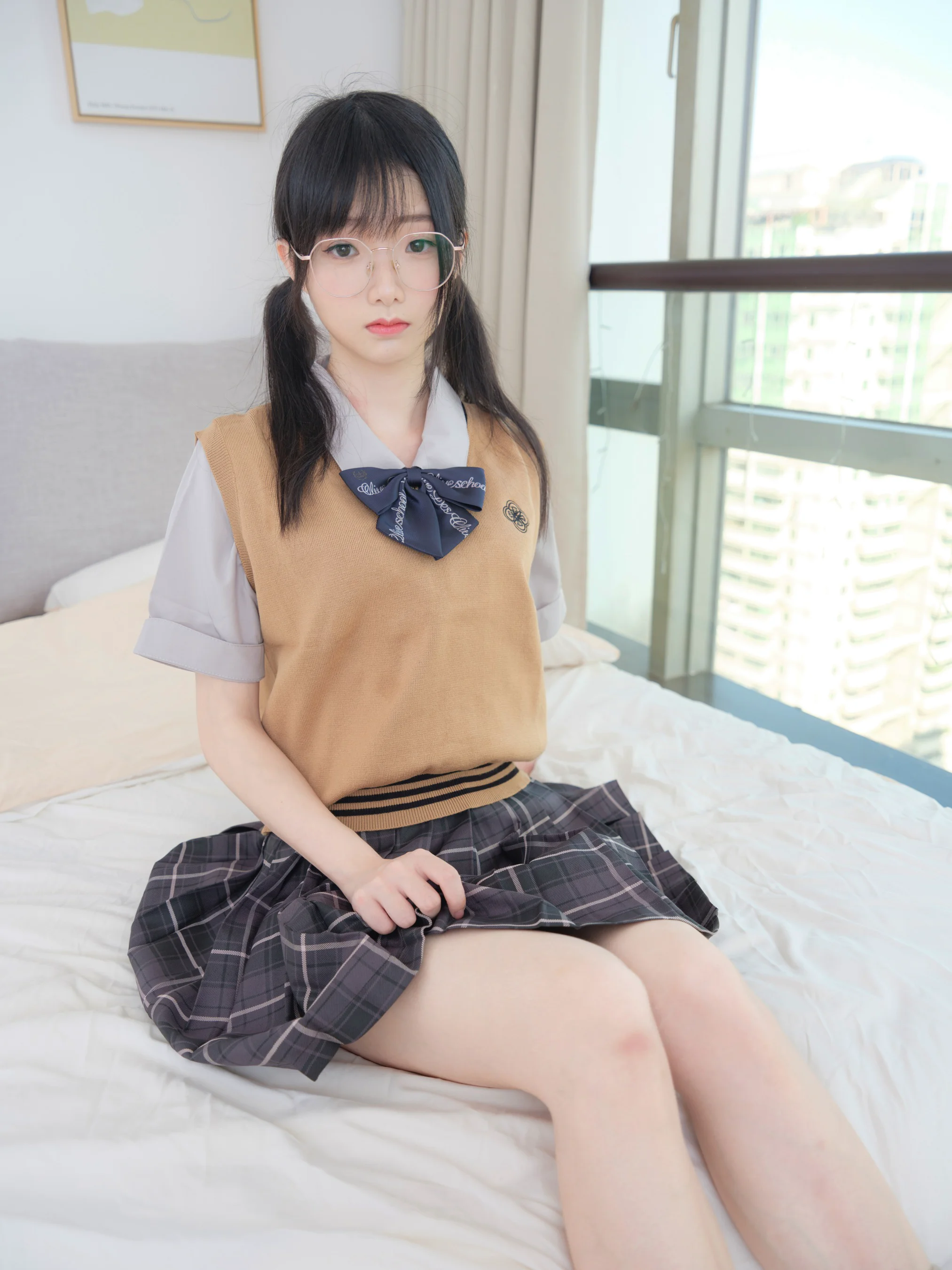 紧急企划 – 内部 奶糖 JK学妹 - 爱照片